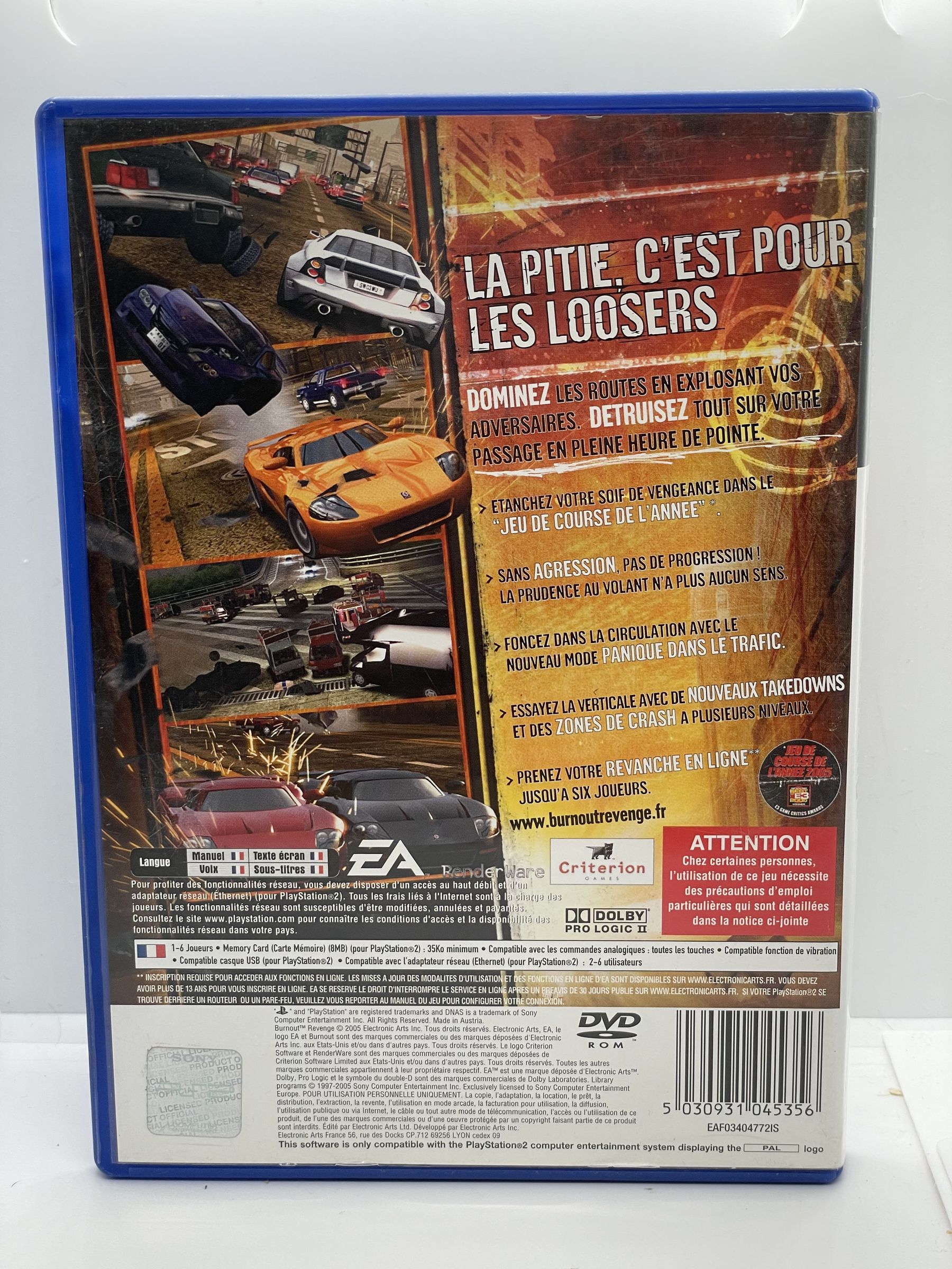 Burnout Revenge PS2