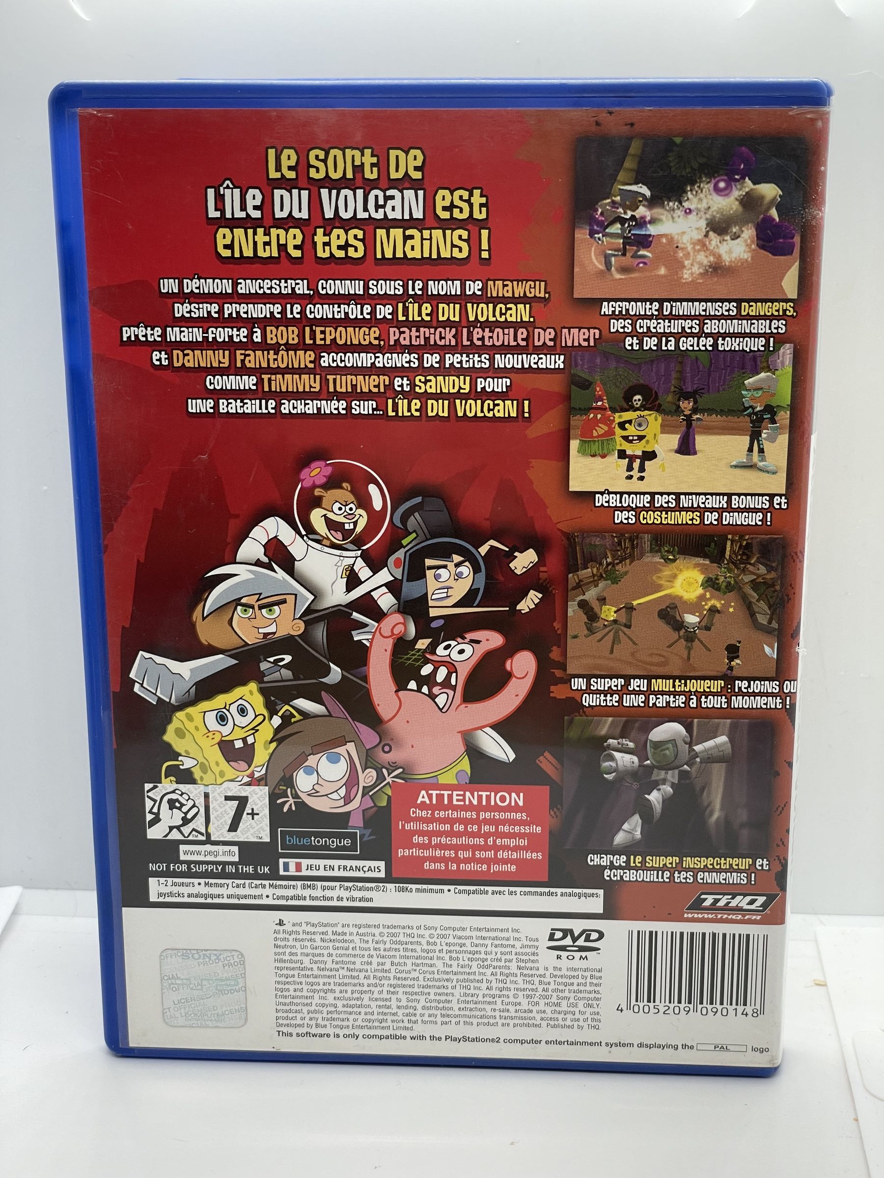 SpongeBob and Friends Battle for Volcano Island PS2