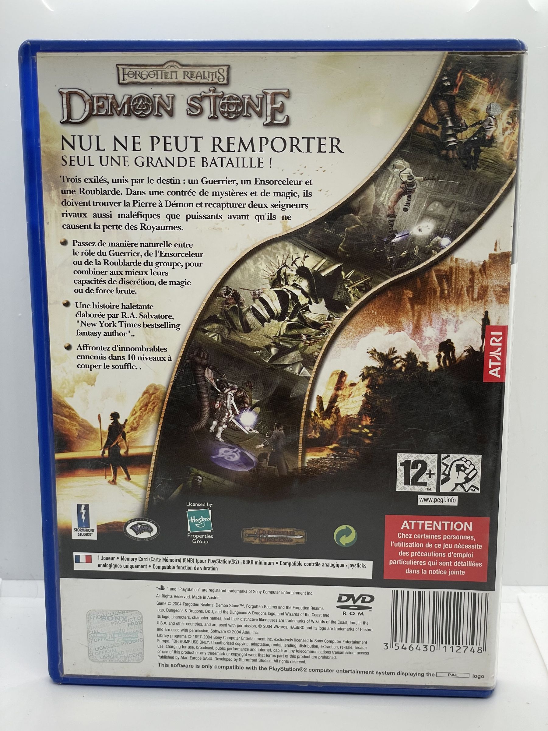 Forgotten Realms Demon Stone PS2