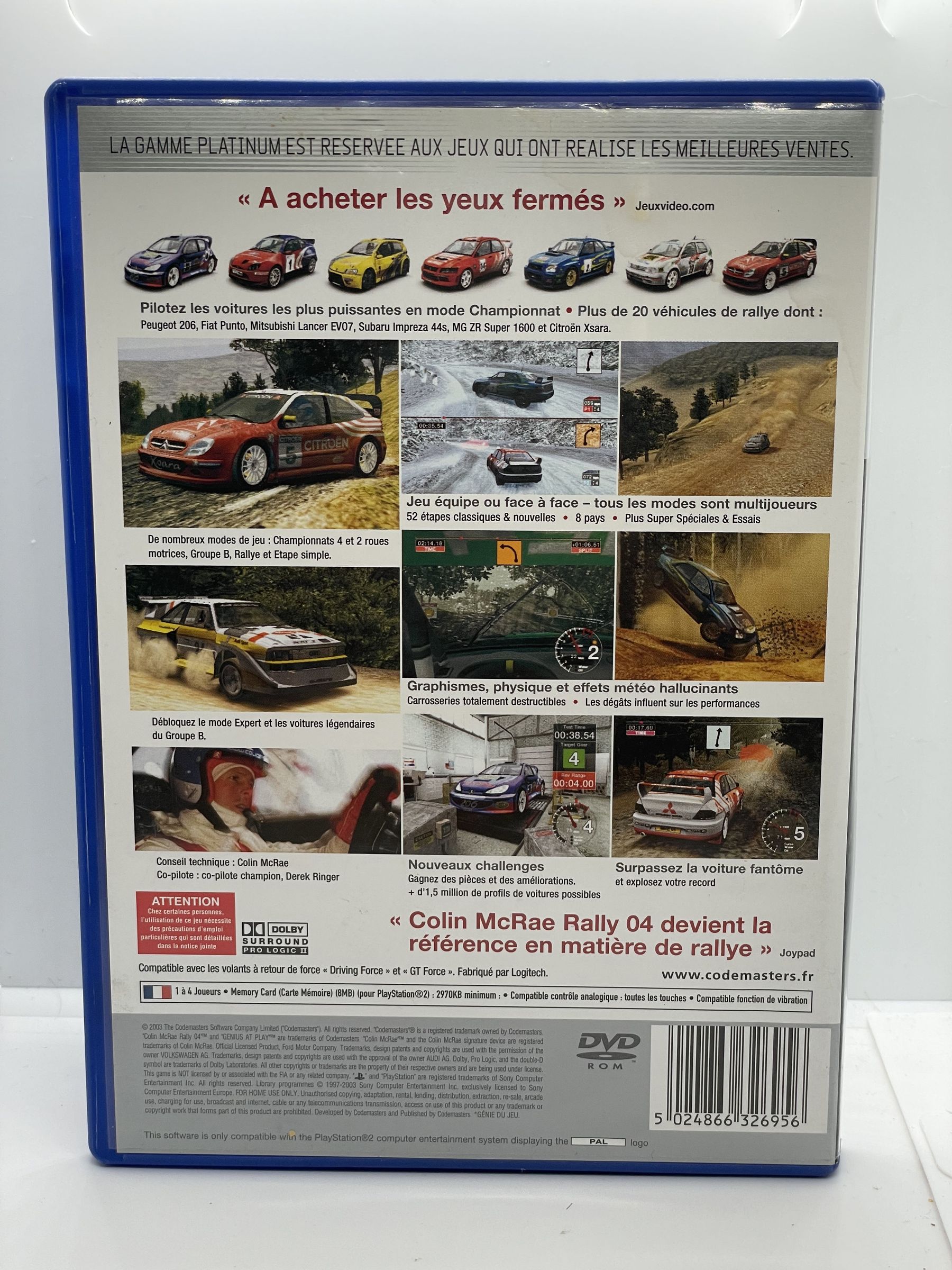 Colin McRae Rally 04 PS2