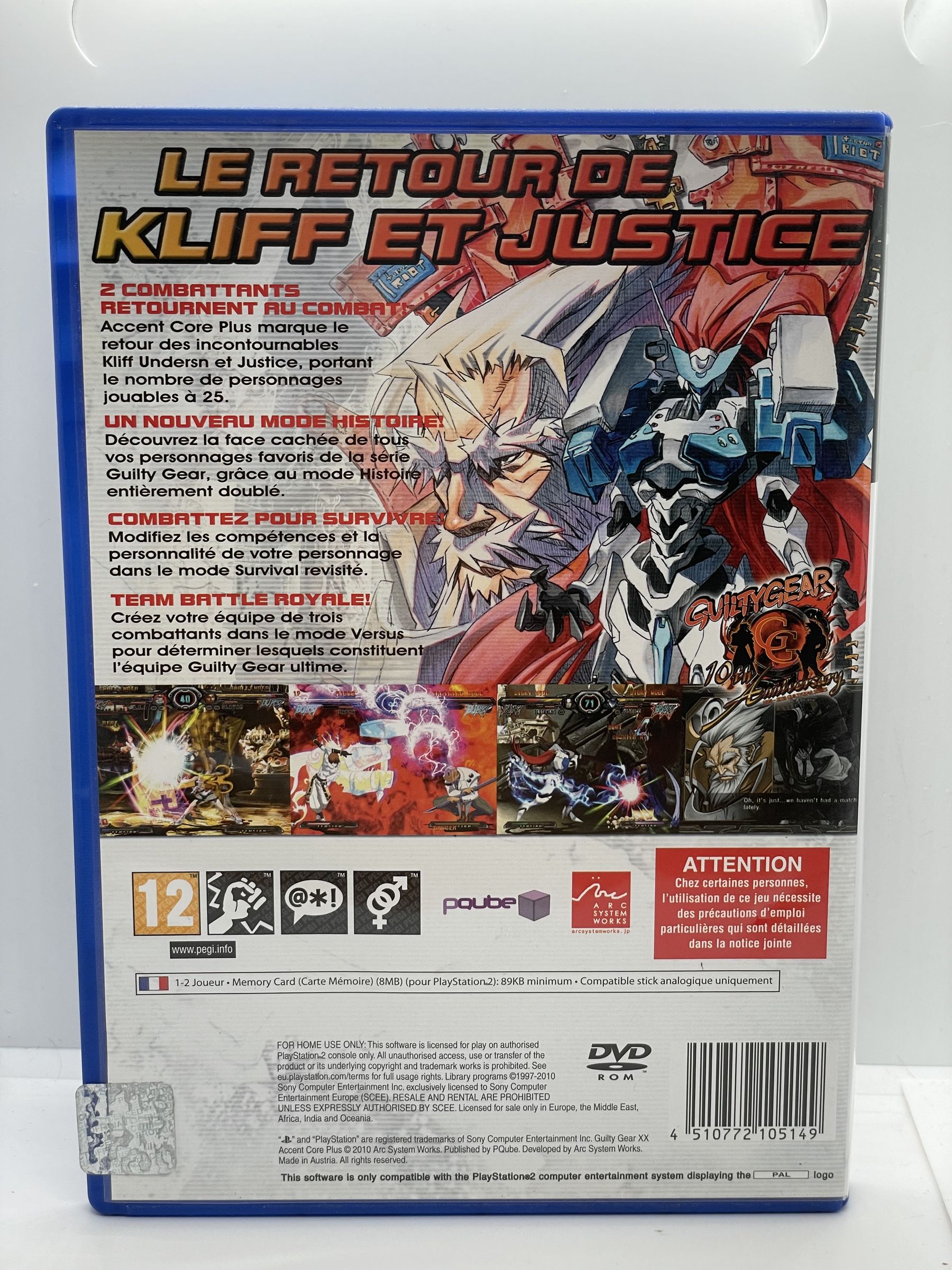 Guilty Gear XX Accent Core Plus PS2