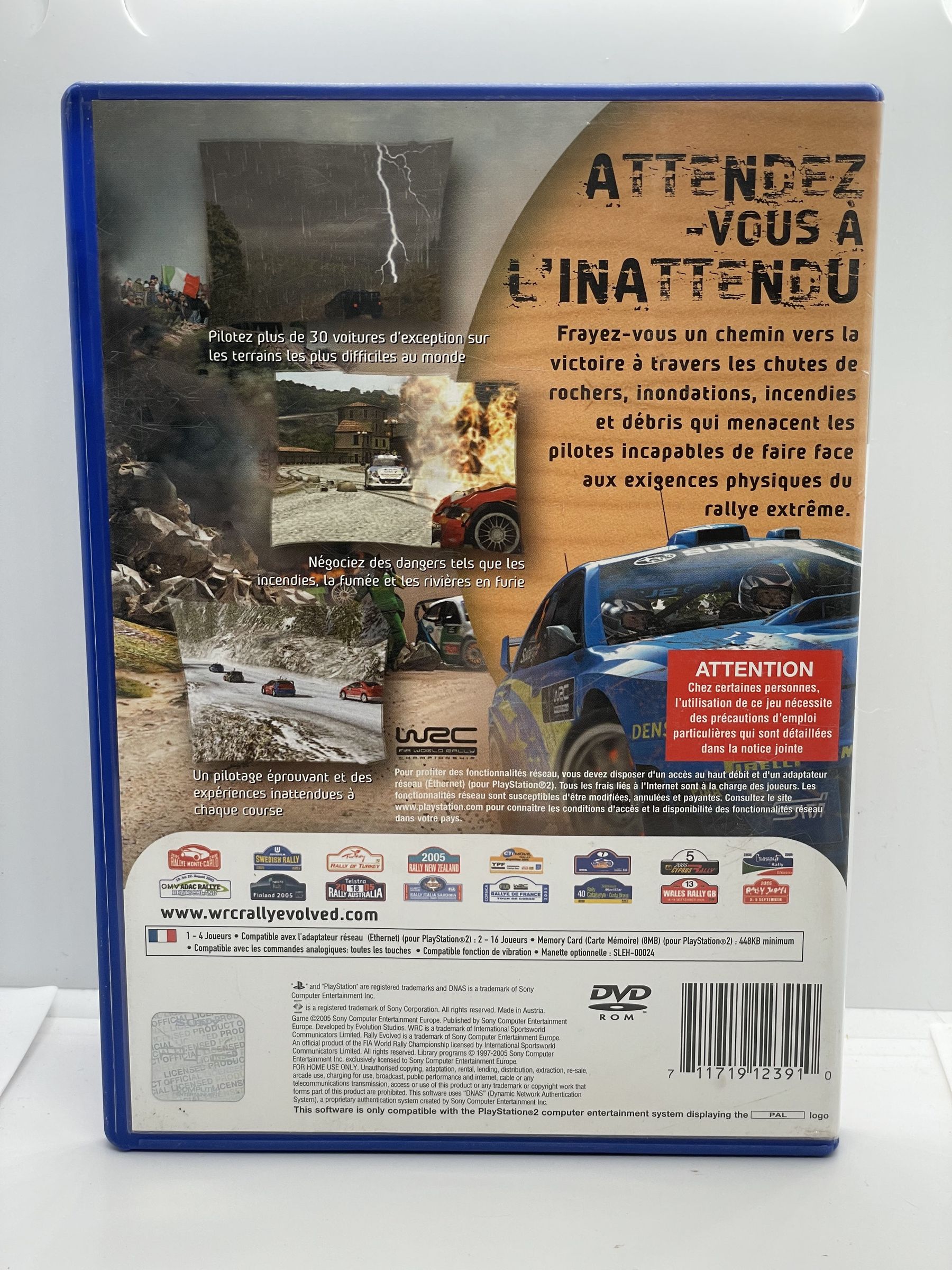 WRC Sebastien Loeb Edition 2005 PS2 (FR)