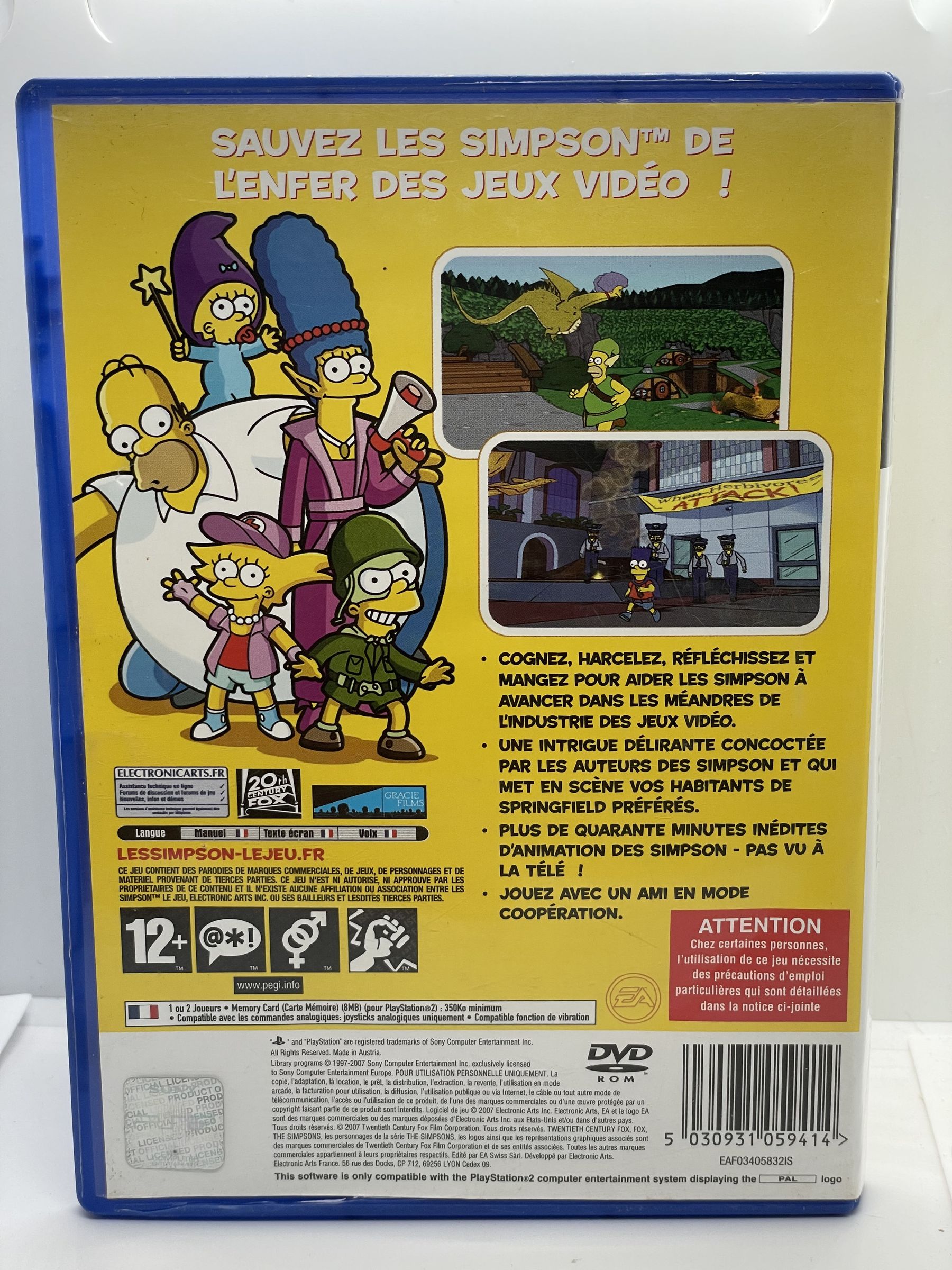 Simpsons PS2 (FR)