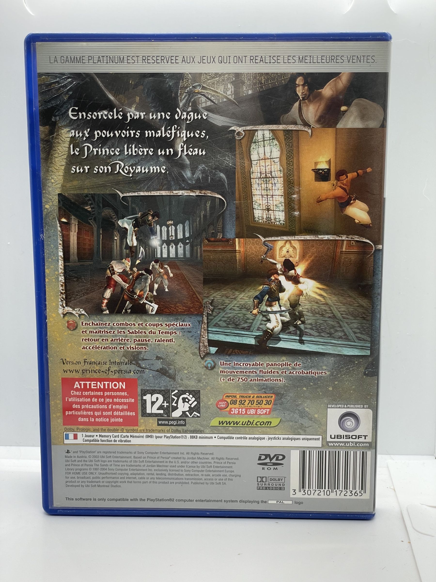 Prince Of Persia - Les Sables Du Temps PS2 | Rakuten