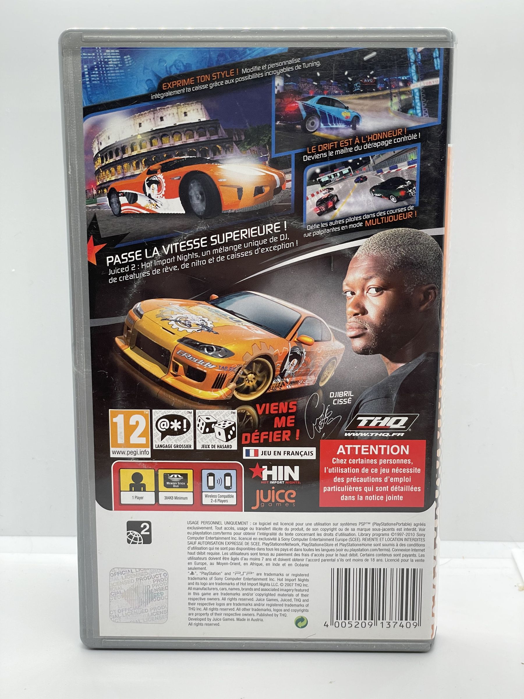 Juiced 2 Hot Import Nights PSP