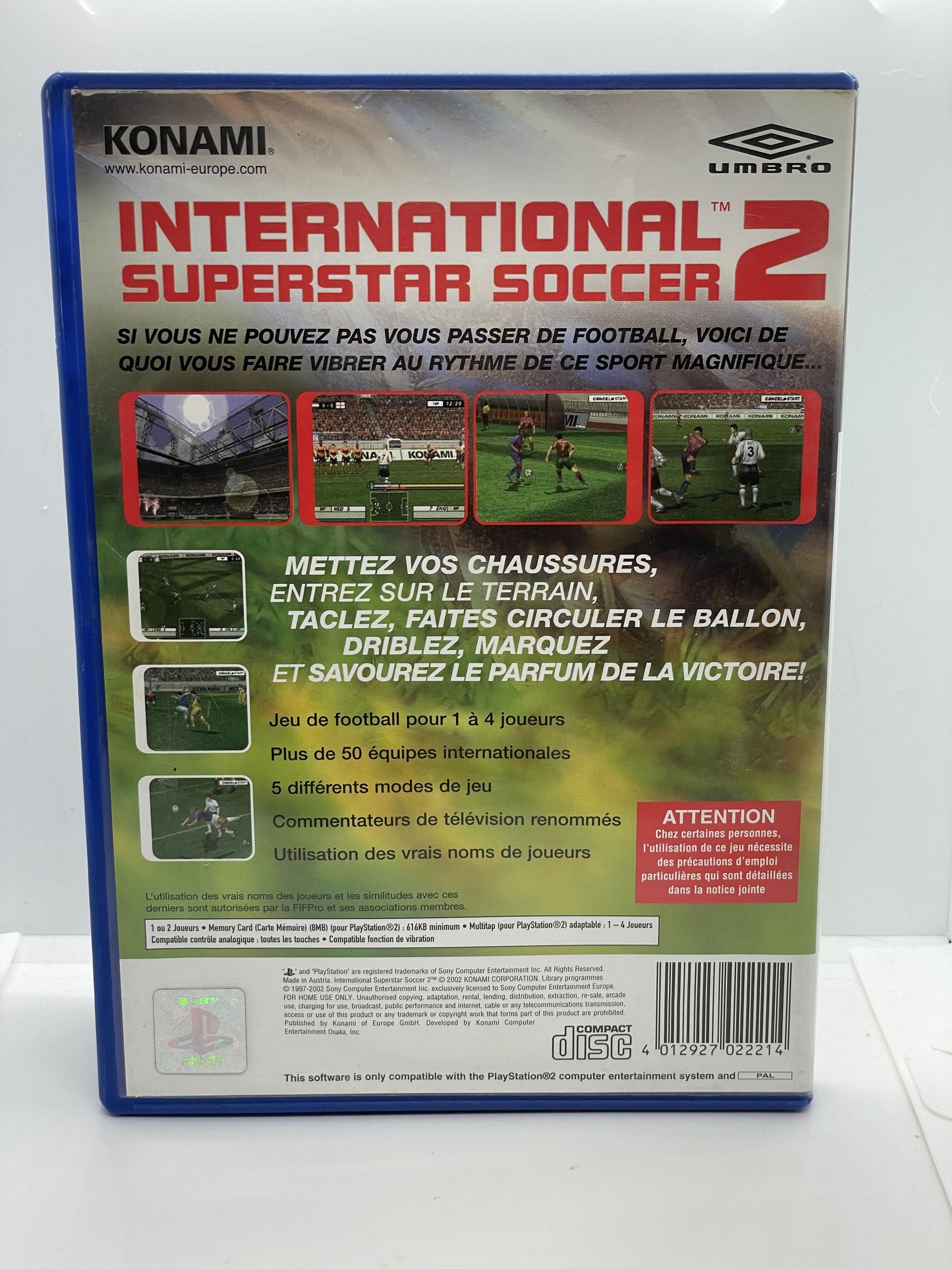International Superstar Soccer 2 PS2
