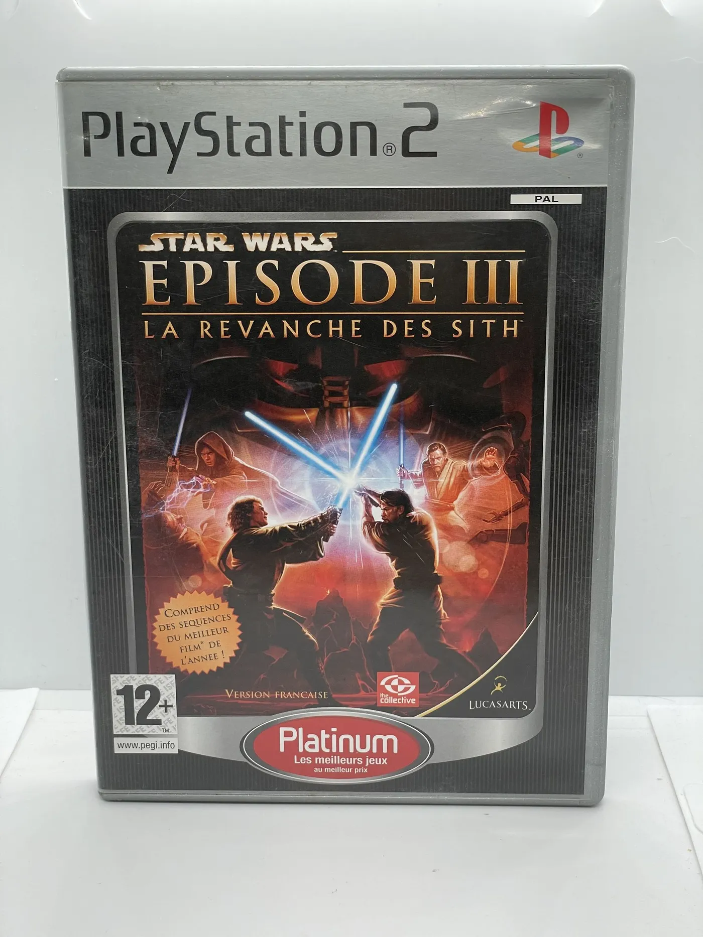 Jeu PS2 Star Wars Episode III : La Revanche Des Sith - Version PAL Française - Bon état