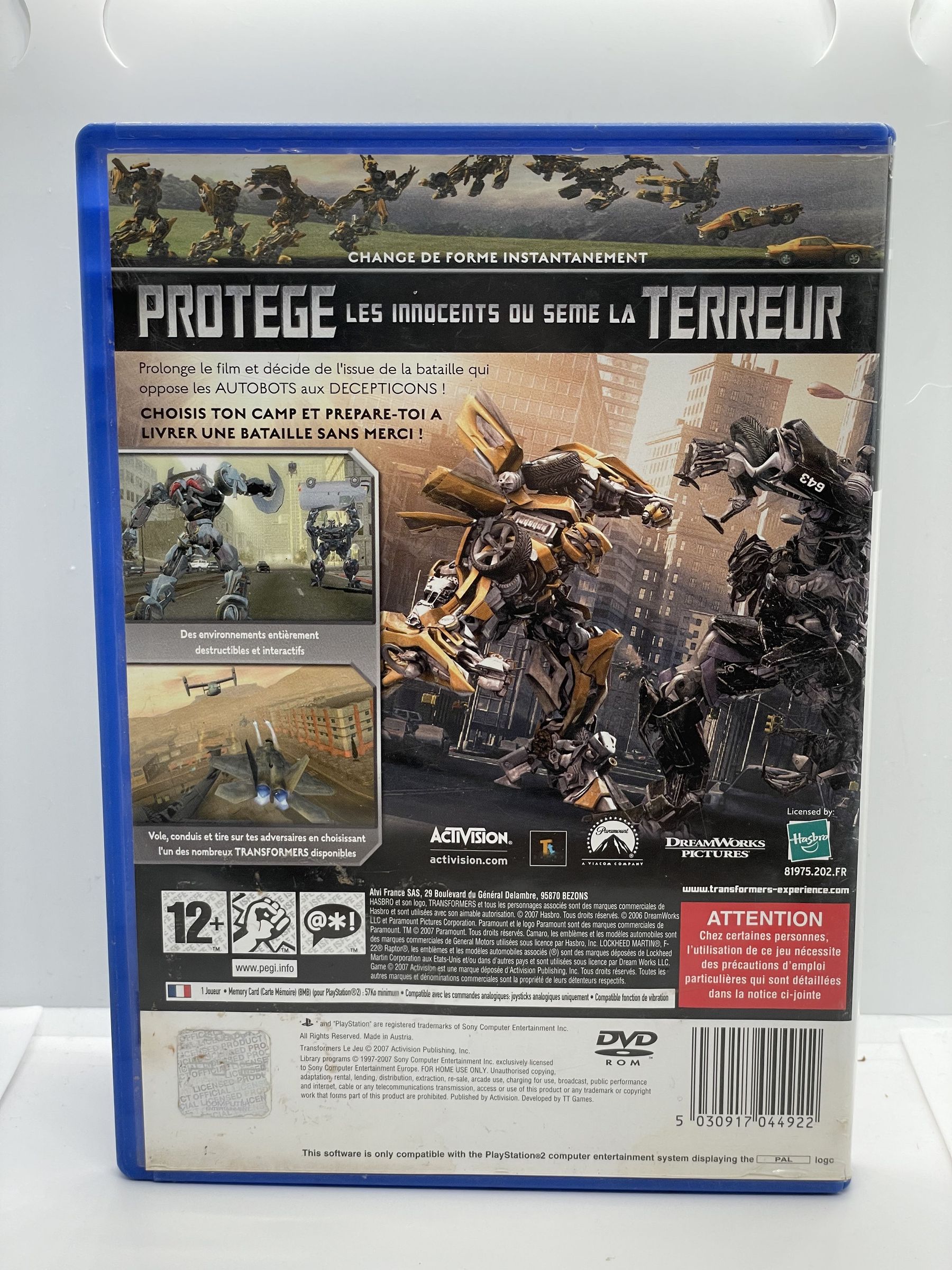 Transformers PS2 (FR)