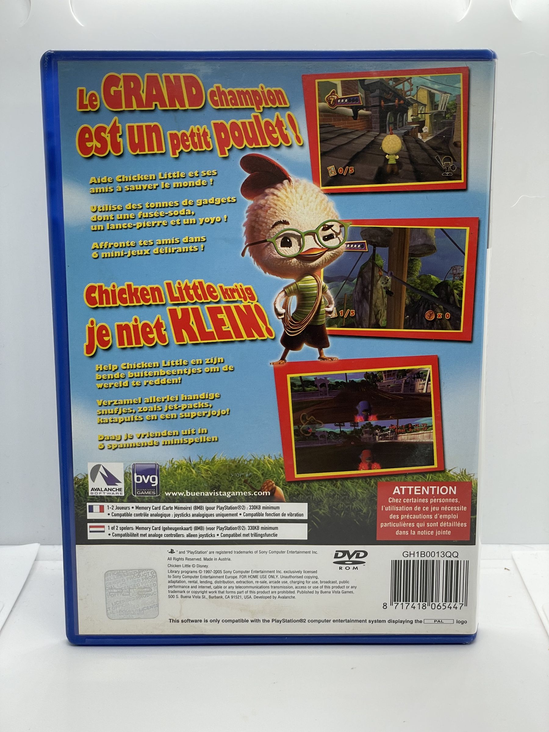 Chicken Little PS2 (FR)