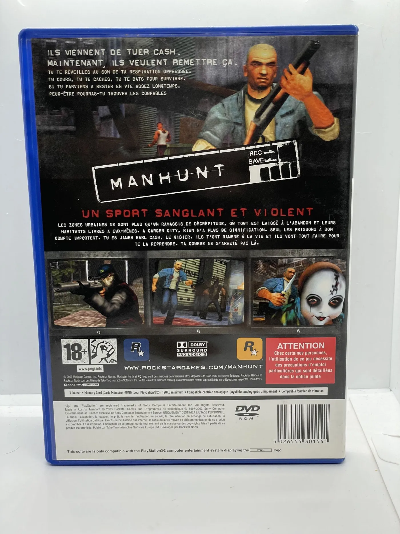 Manhunt PS2 - PlayStation 2 | Retrobroker