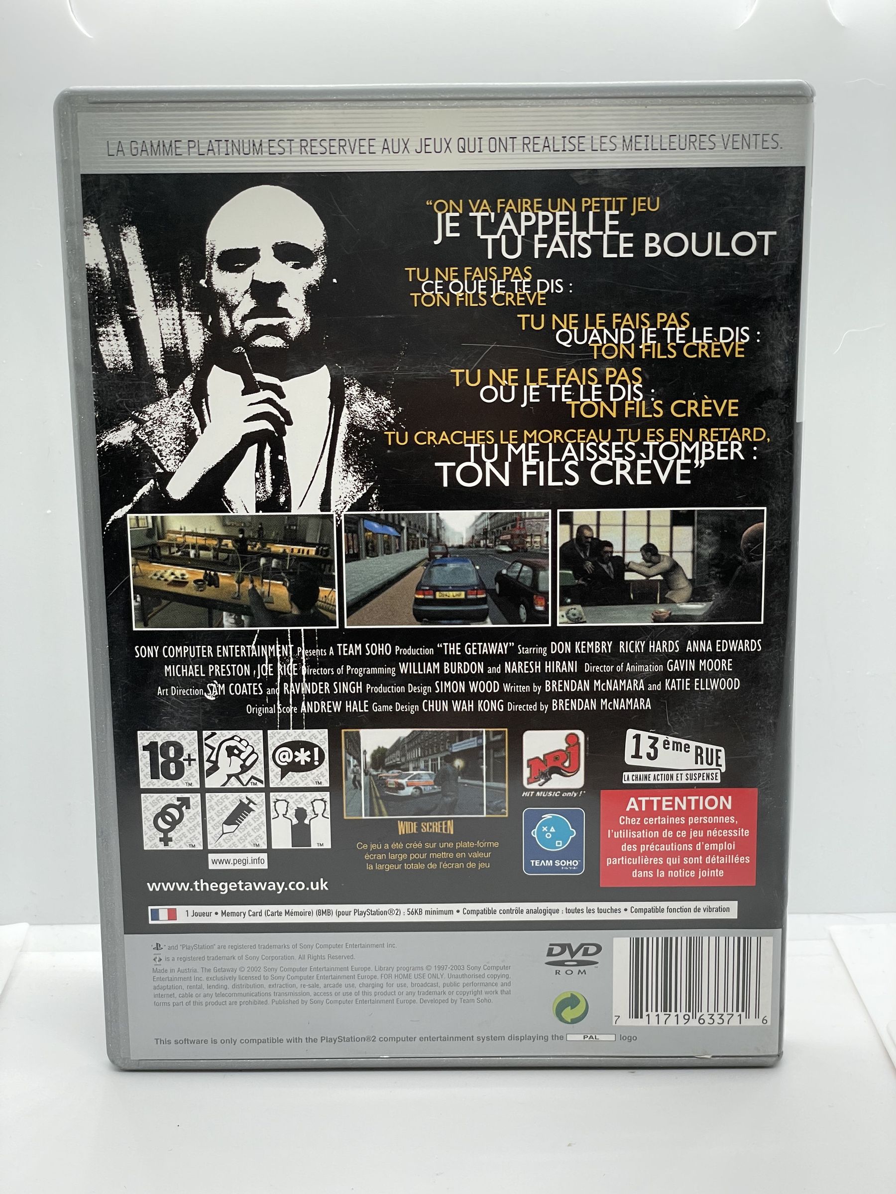 The Getaway PS2