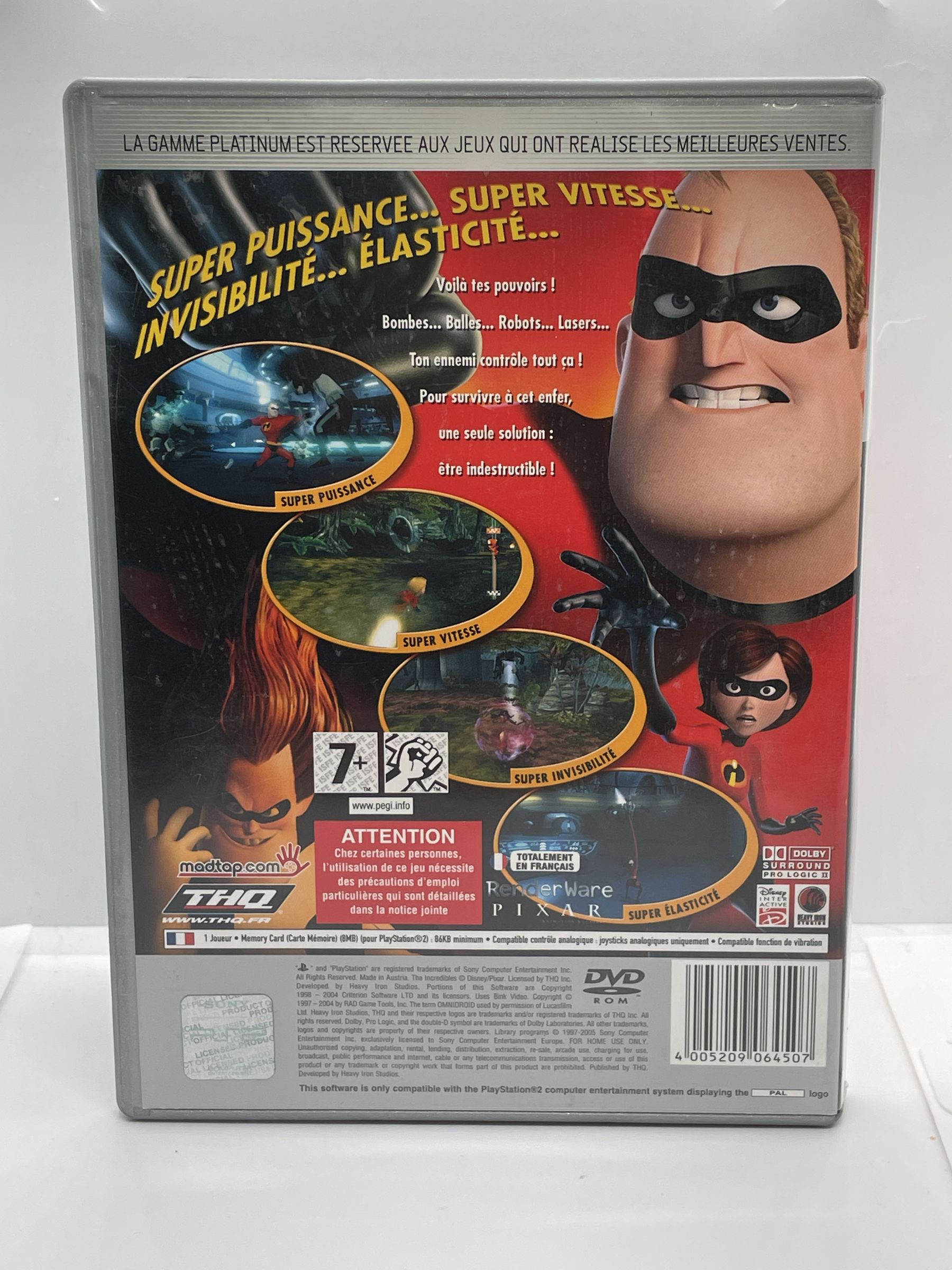 The Incredibles PS2 (FR)