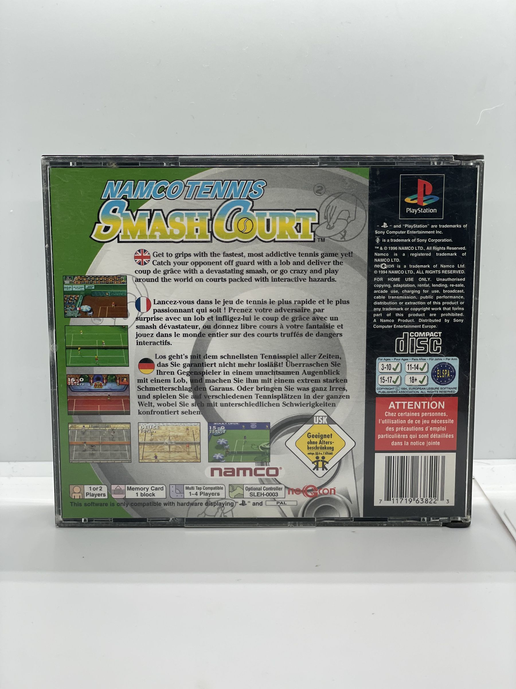 Namco Tennis Smash Court PS1