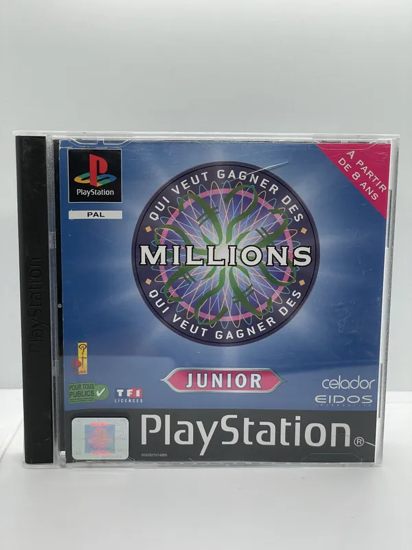Qui Veut Gagner Des Millions ? – Jeu PS1 – Sony PlayStation – PAL – Français – Complet