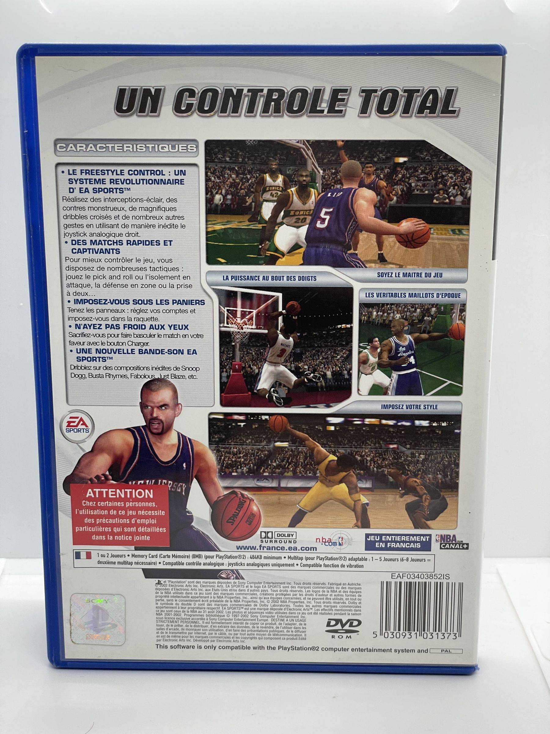 NBA Live 2003 PS2