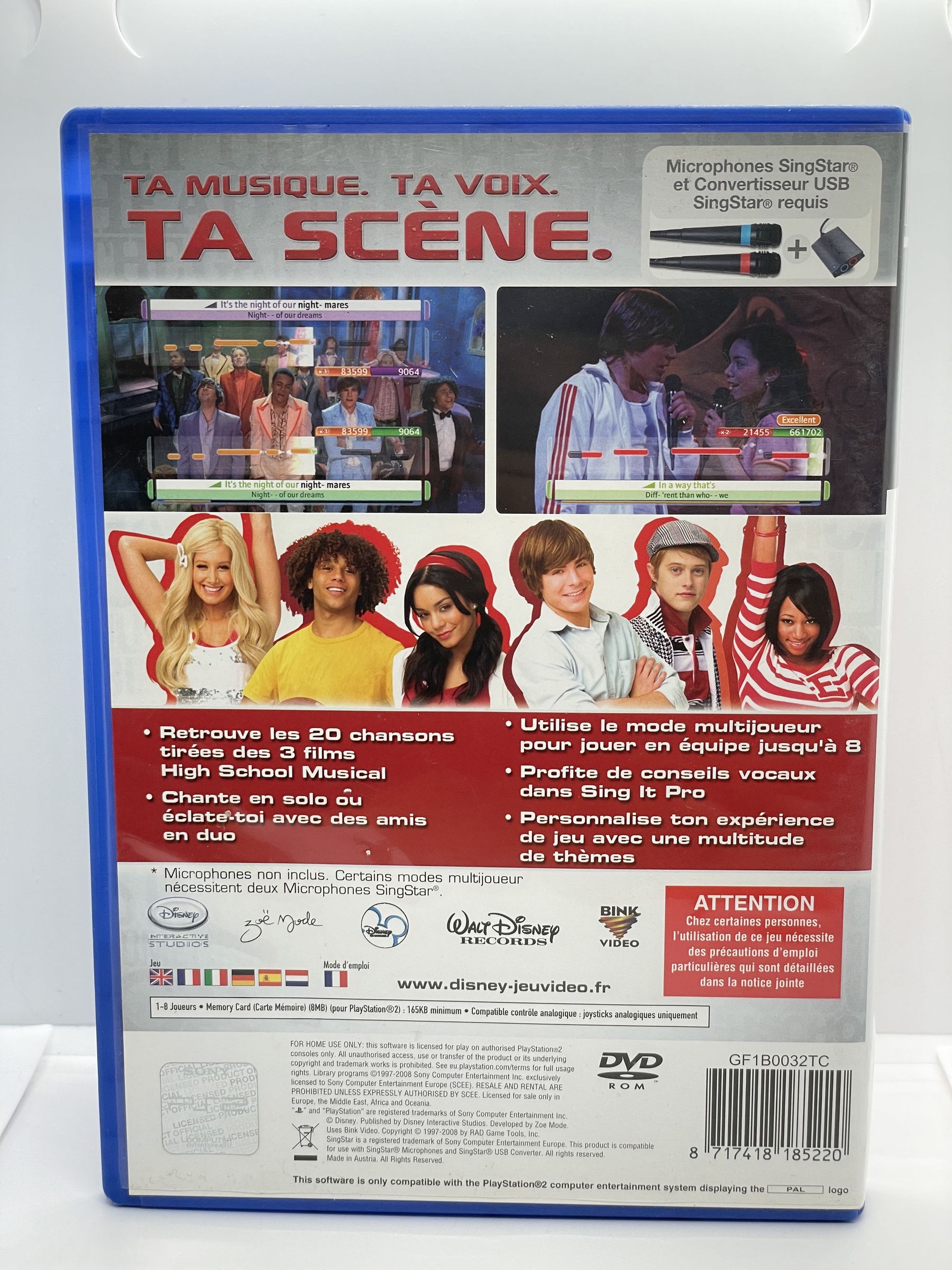 Disney Sing It: High School Musical 3: Senior Year PS2