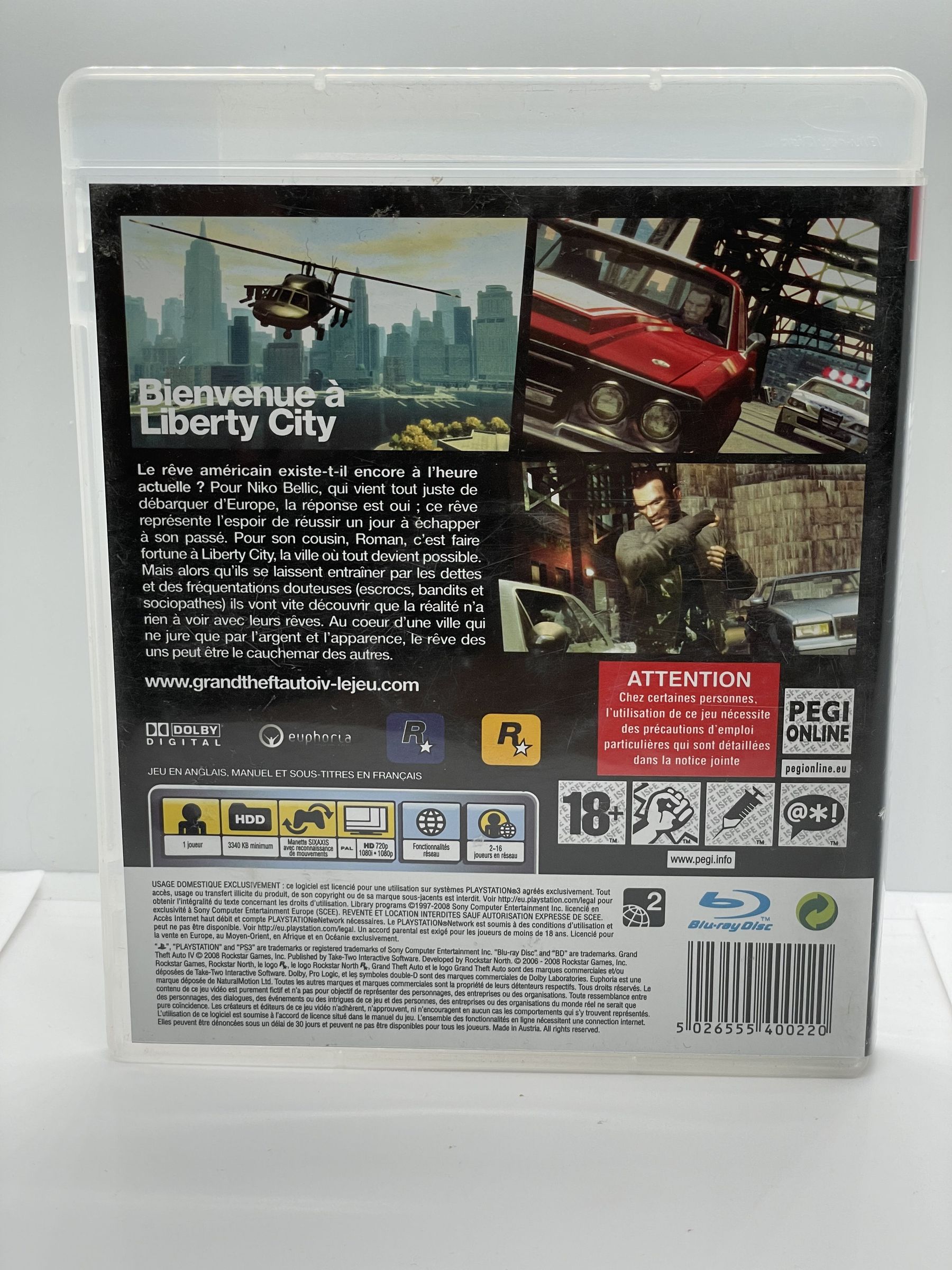 Grand Theft Auto IV PS3