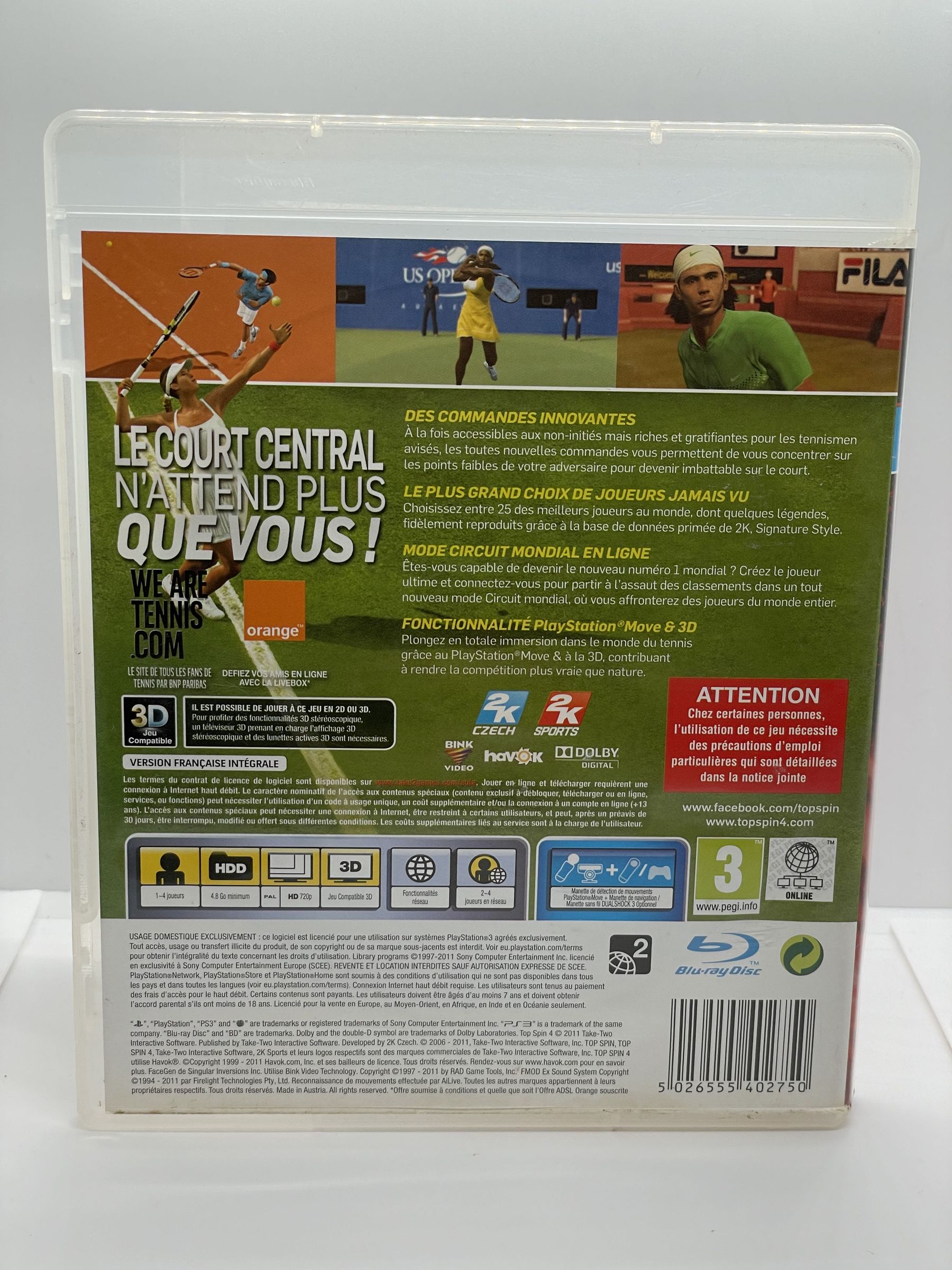 TopSpin 4 PS3