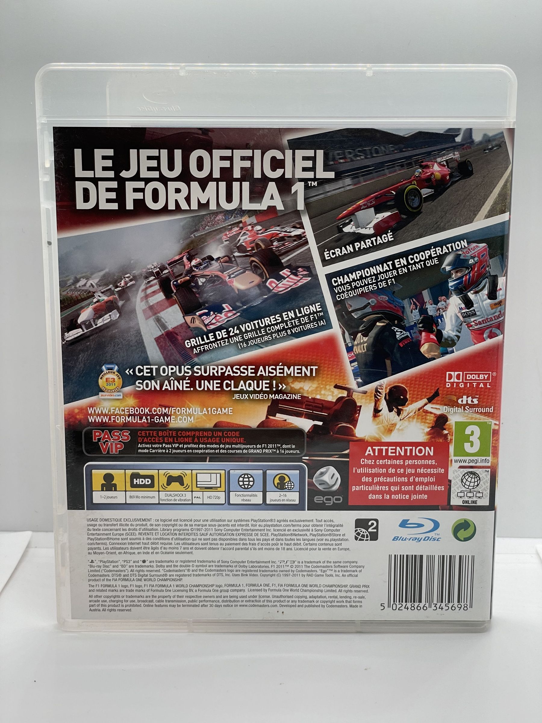 F1 2011 PS3