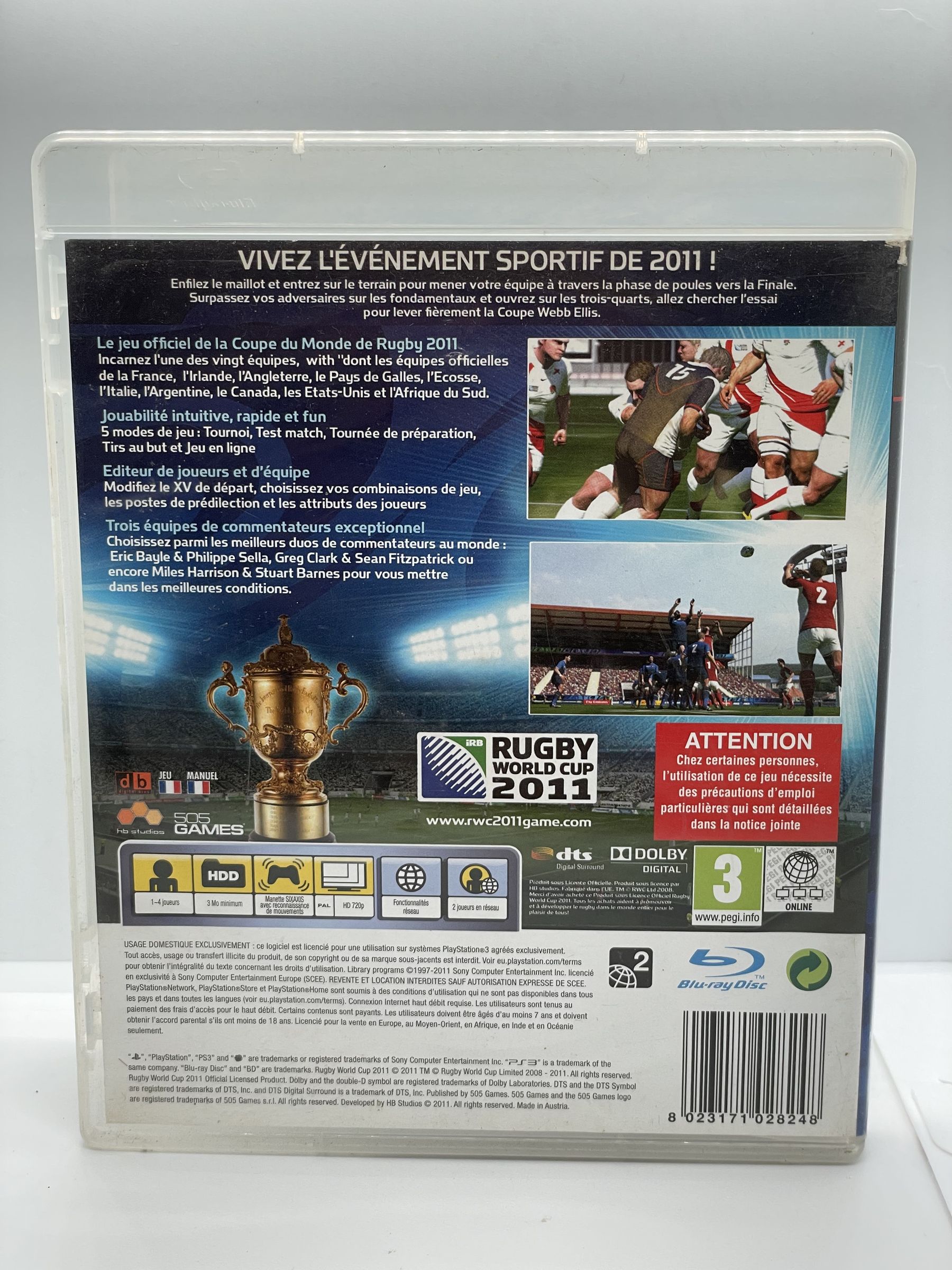 Rugby World Cup 2011 PS3