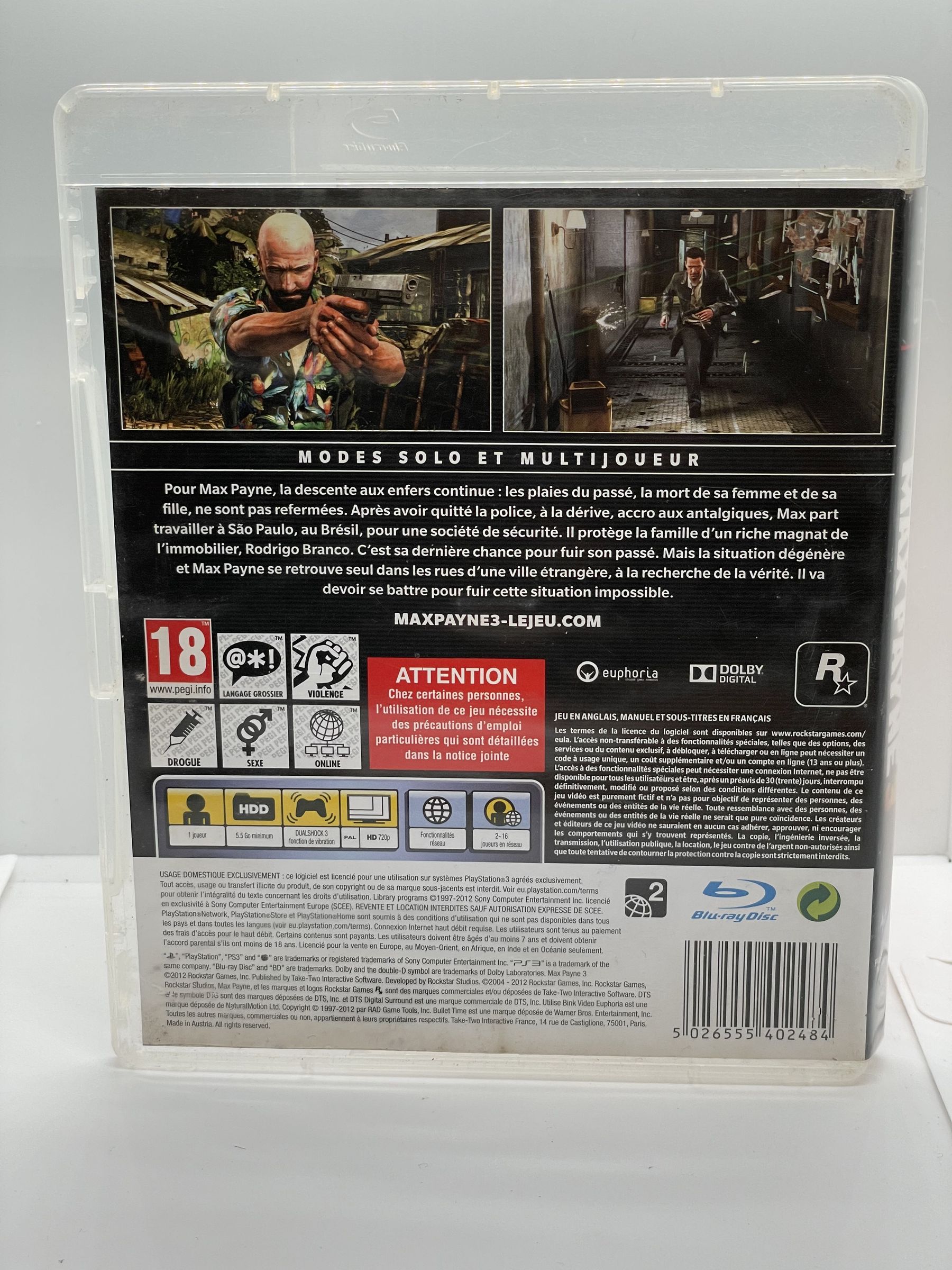 Max Payne 3 PS3