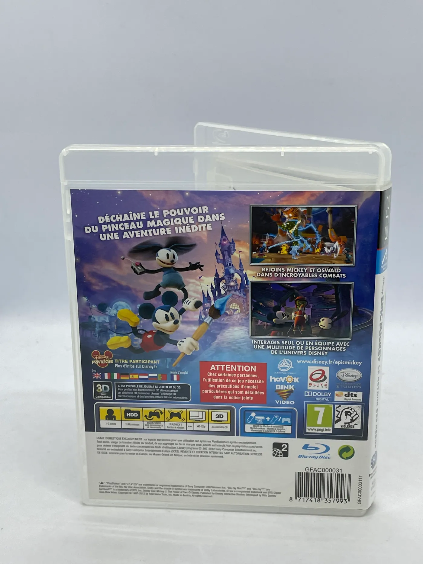 Epic Mickey 2 The Power of Two PS3