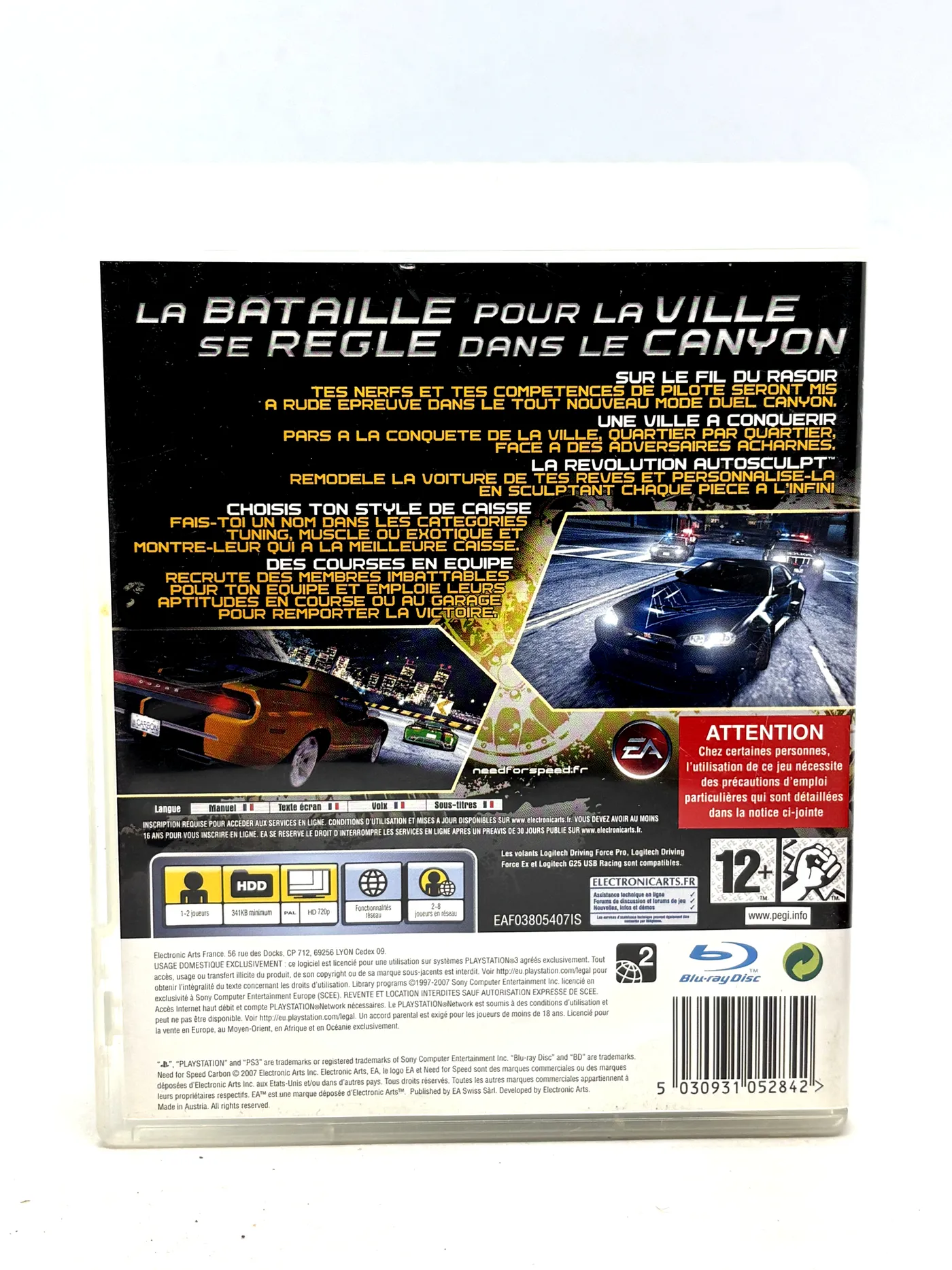 Need for Speed Carbon PS3