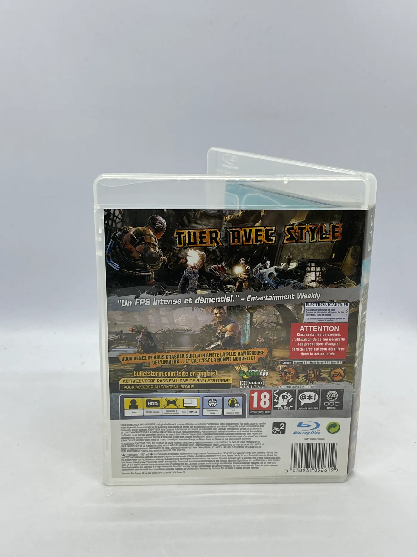 Bulletstorm PS3