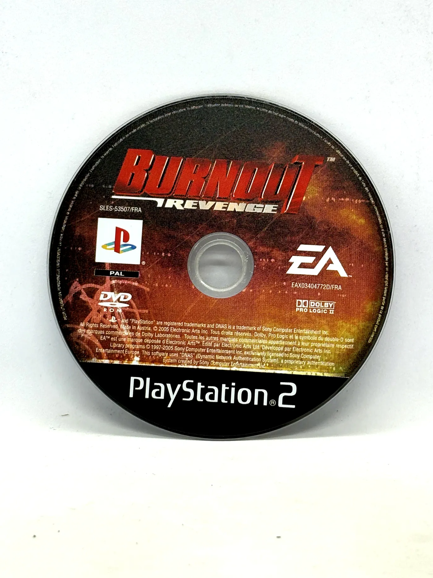 Burnout Revenge PS2 (sama gra)