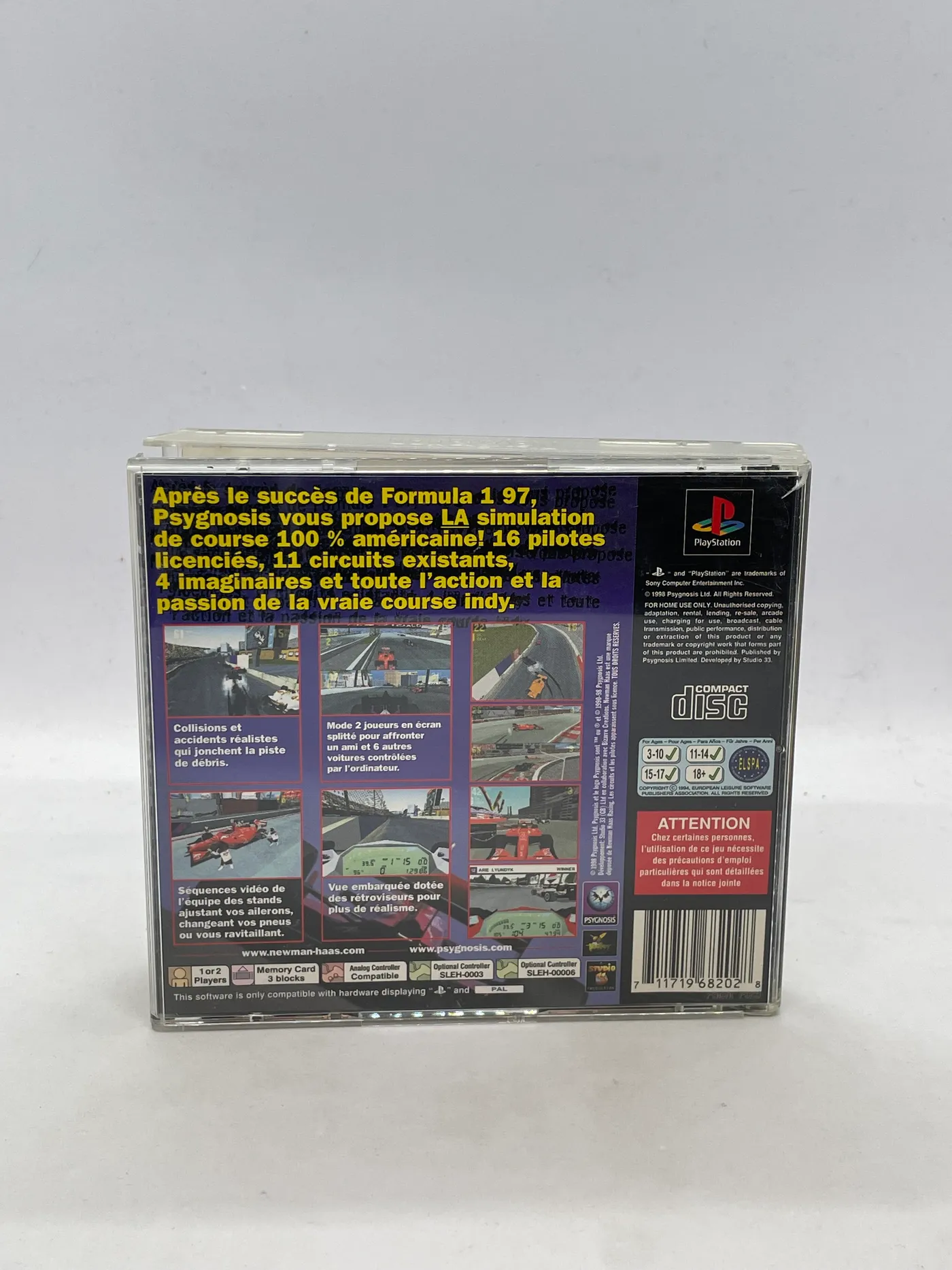 Newman Haas Racing PS1 PSX