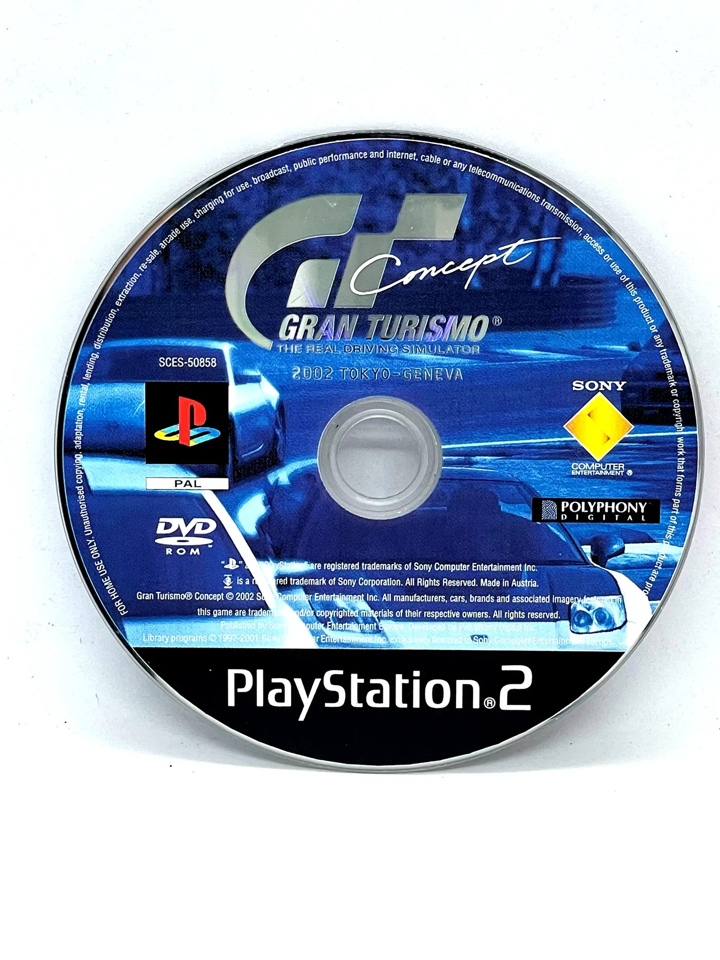 Gran Turismo 2002 Tokyo-Geneva PS2 (game only)