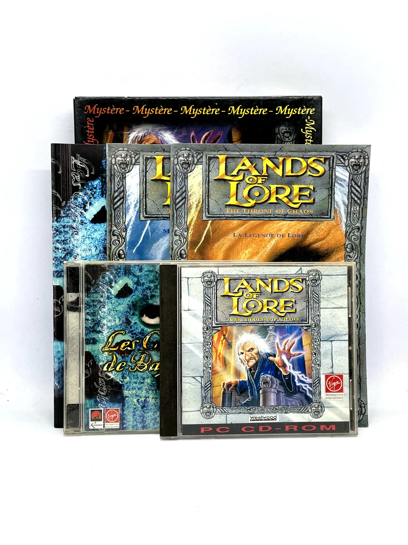Lands of Lore The Throne of Chaos + Broken Sword PC Big Box