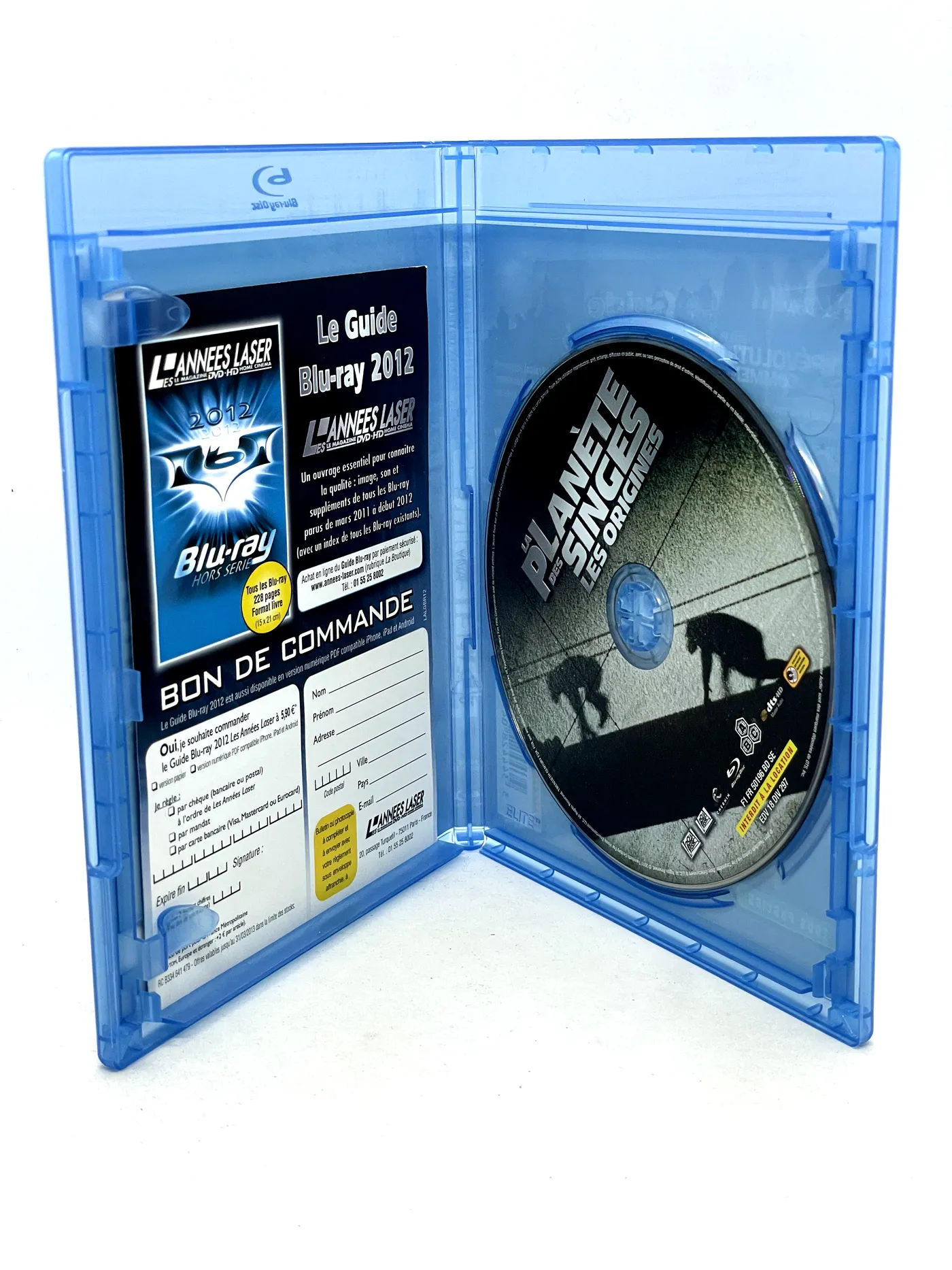 Rise of the Planet of Apes Blu-Ray