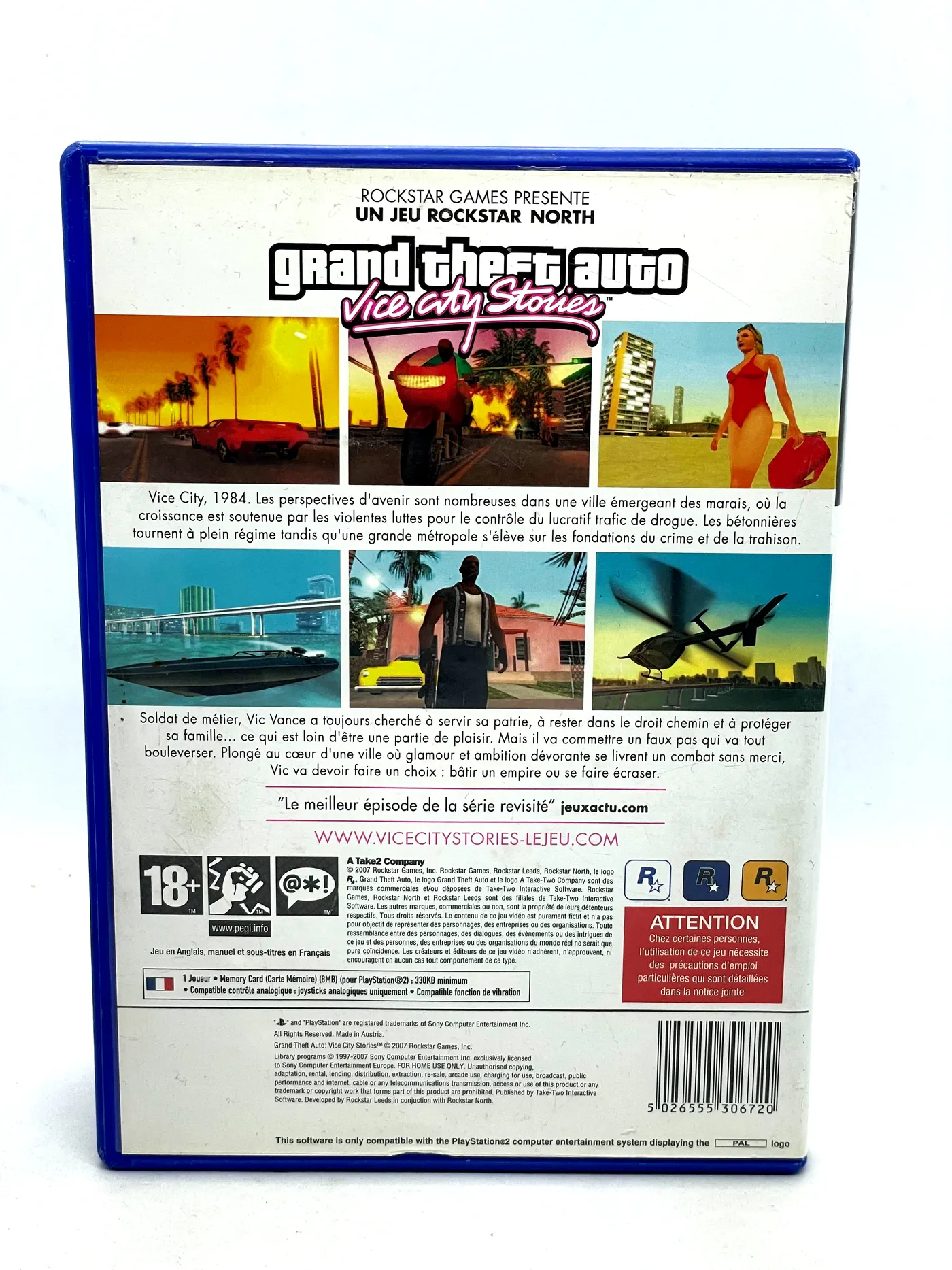 Grand Theft Auto Vice City Stories PS2