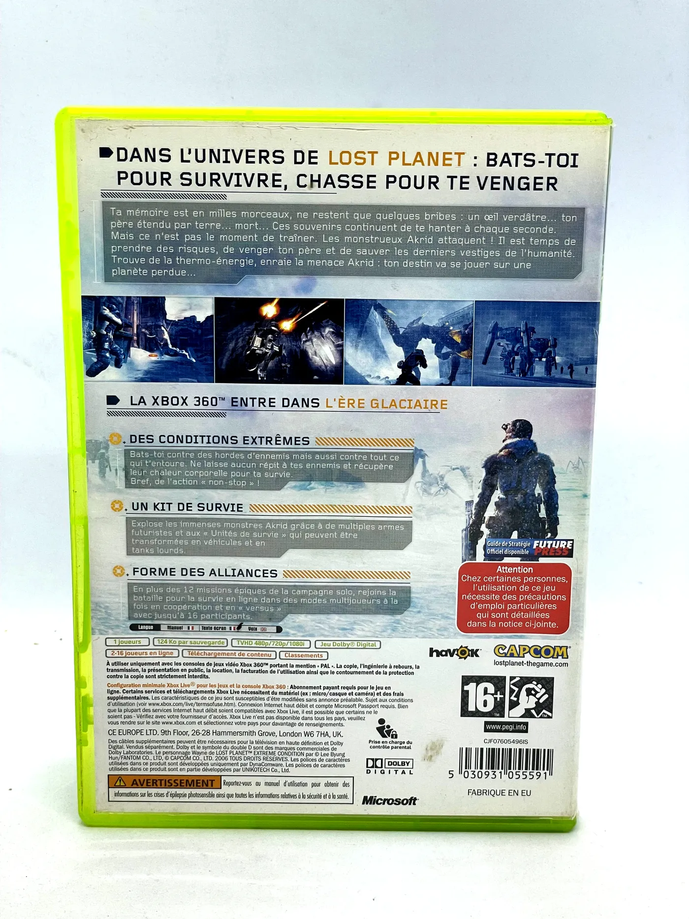 Lost Planet Xbox 360