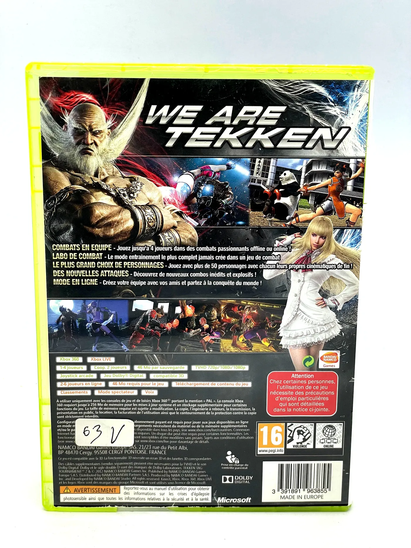 Tekken Tag Tournament 2 Xbox 360