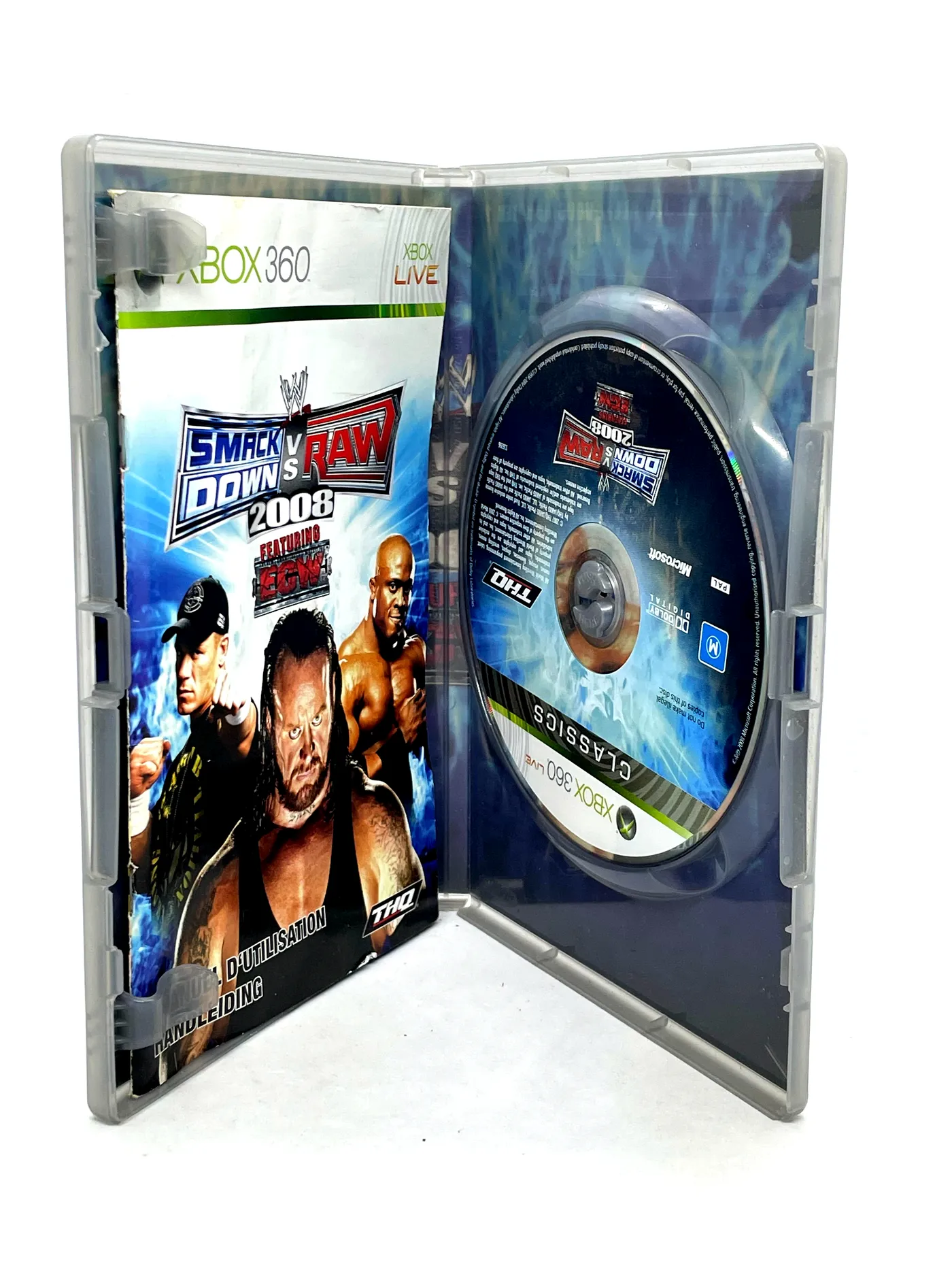 WWE Smackdown vs Raw 2008 Xbox 360