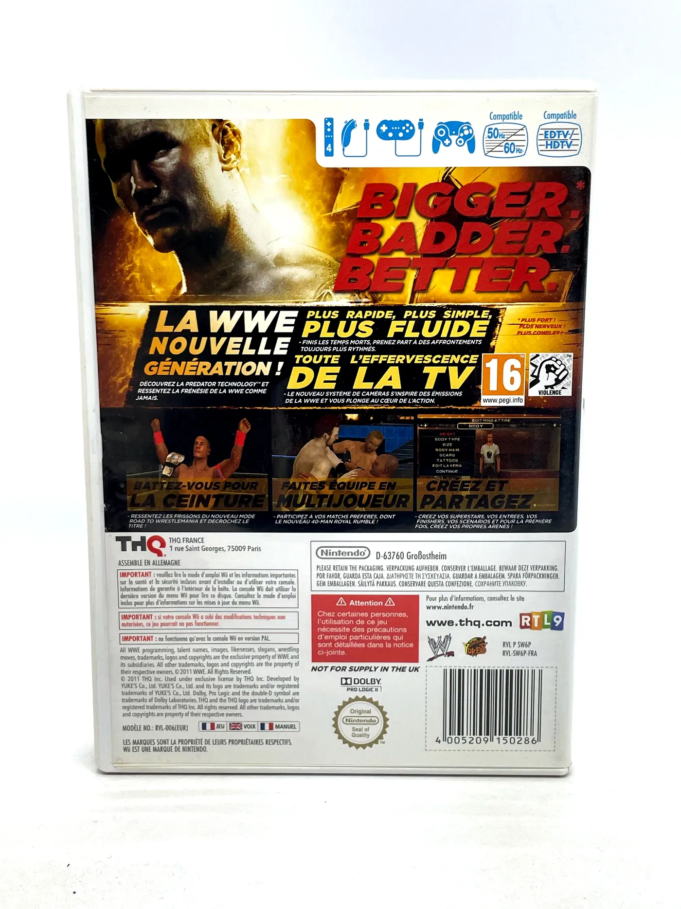 WWE 12 Nintendo Wii