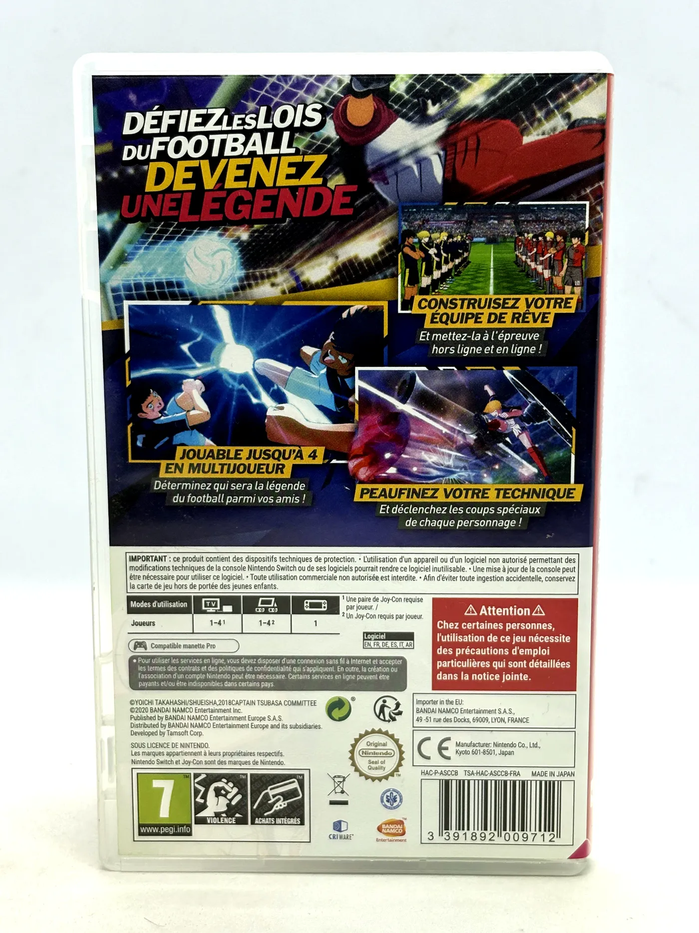 Captain Tsubasa Rise of New Champions Nintendo Switch