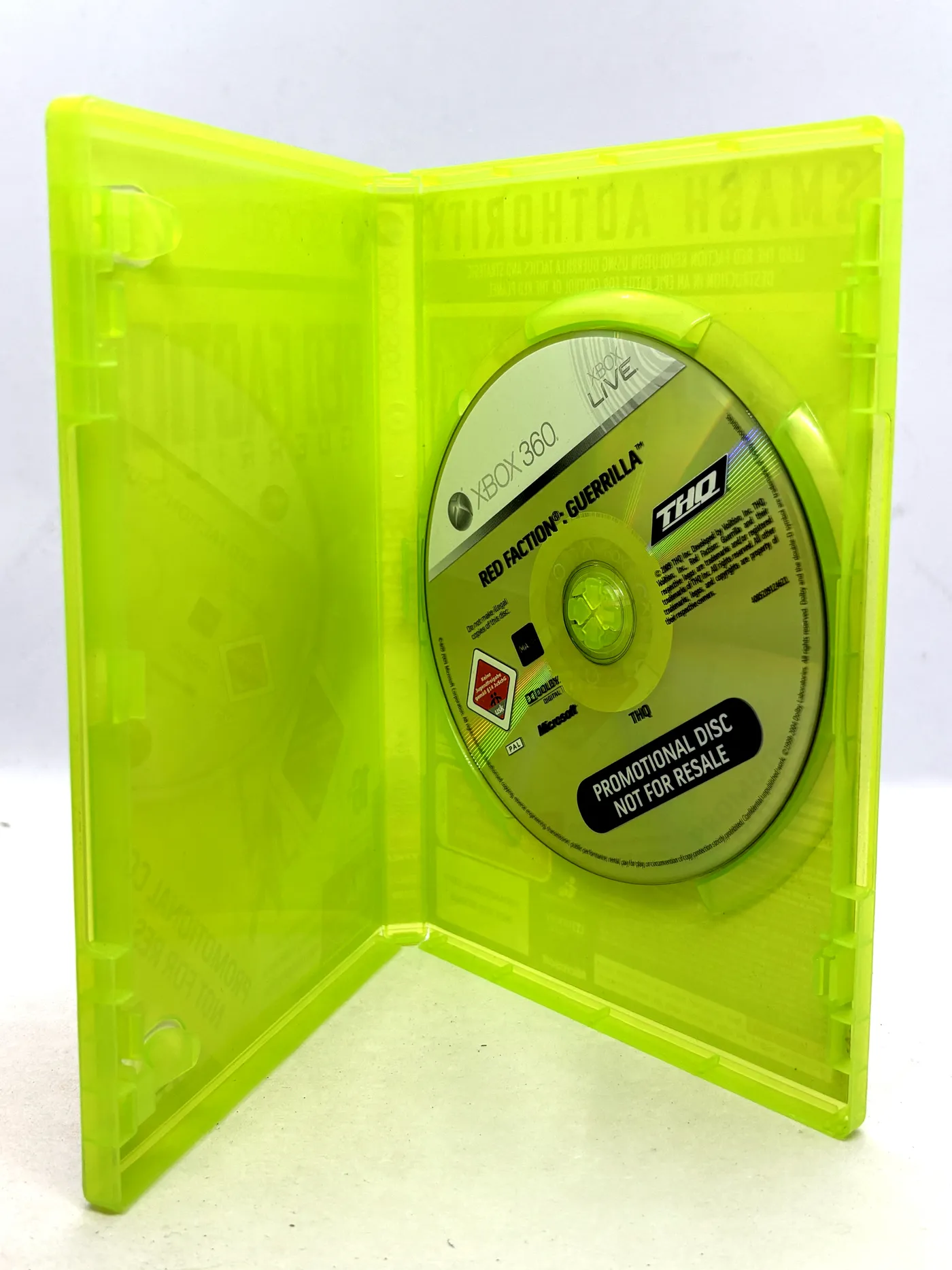 Red Faction Guerilla PROMO Xbox 360