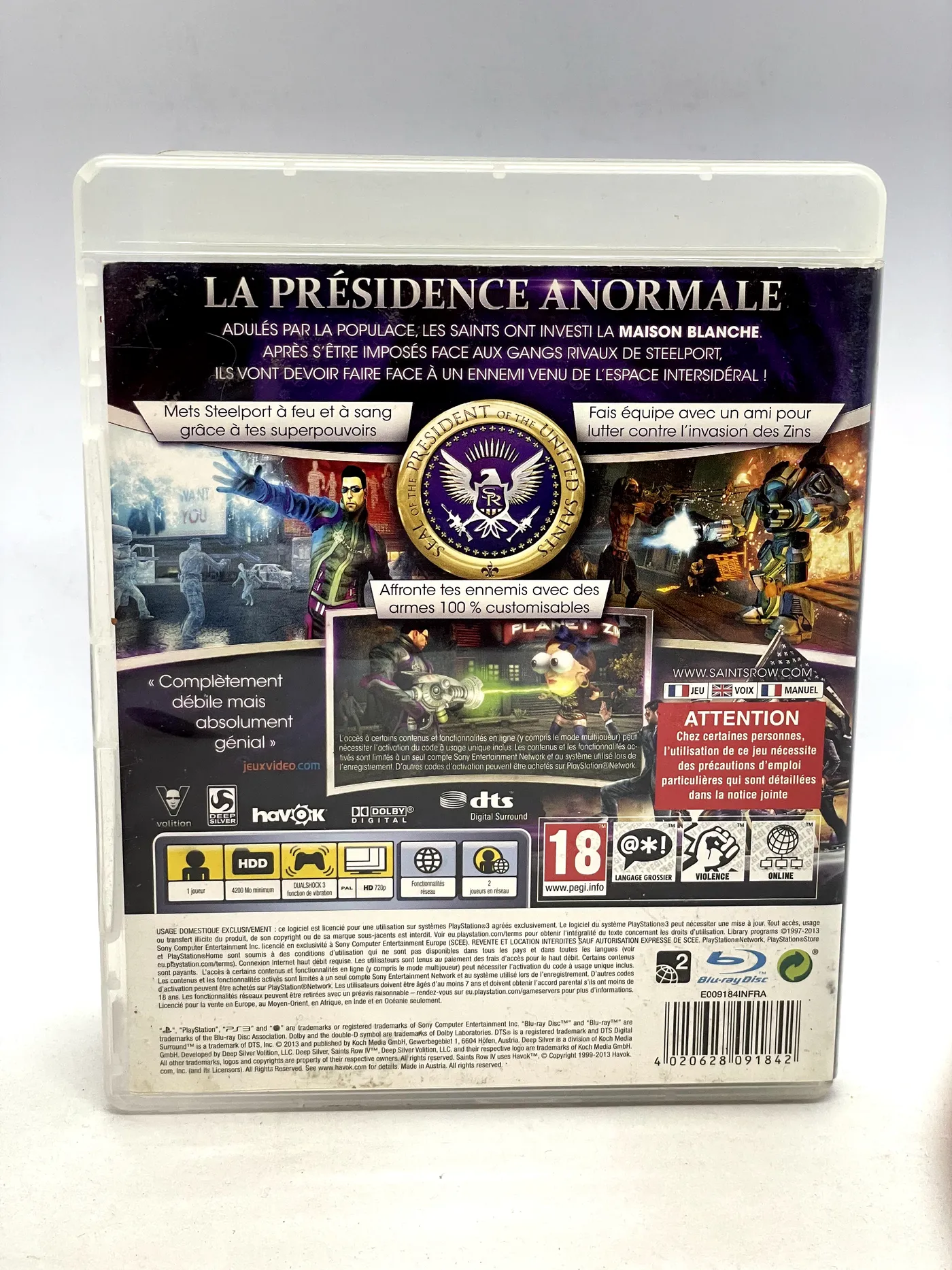 Saints Row IV PS3