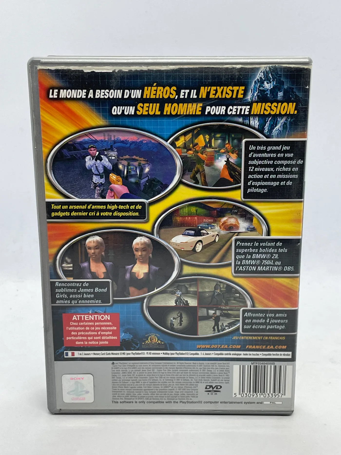 007 Agent Under Fire PS2