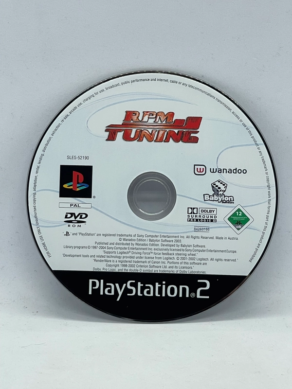 RPM Tuning PAL Playstation 2 Occasion ♻️ - Le Particulier