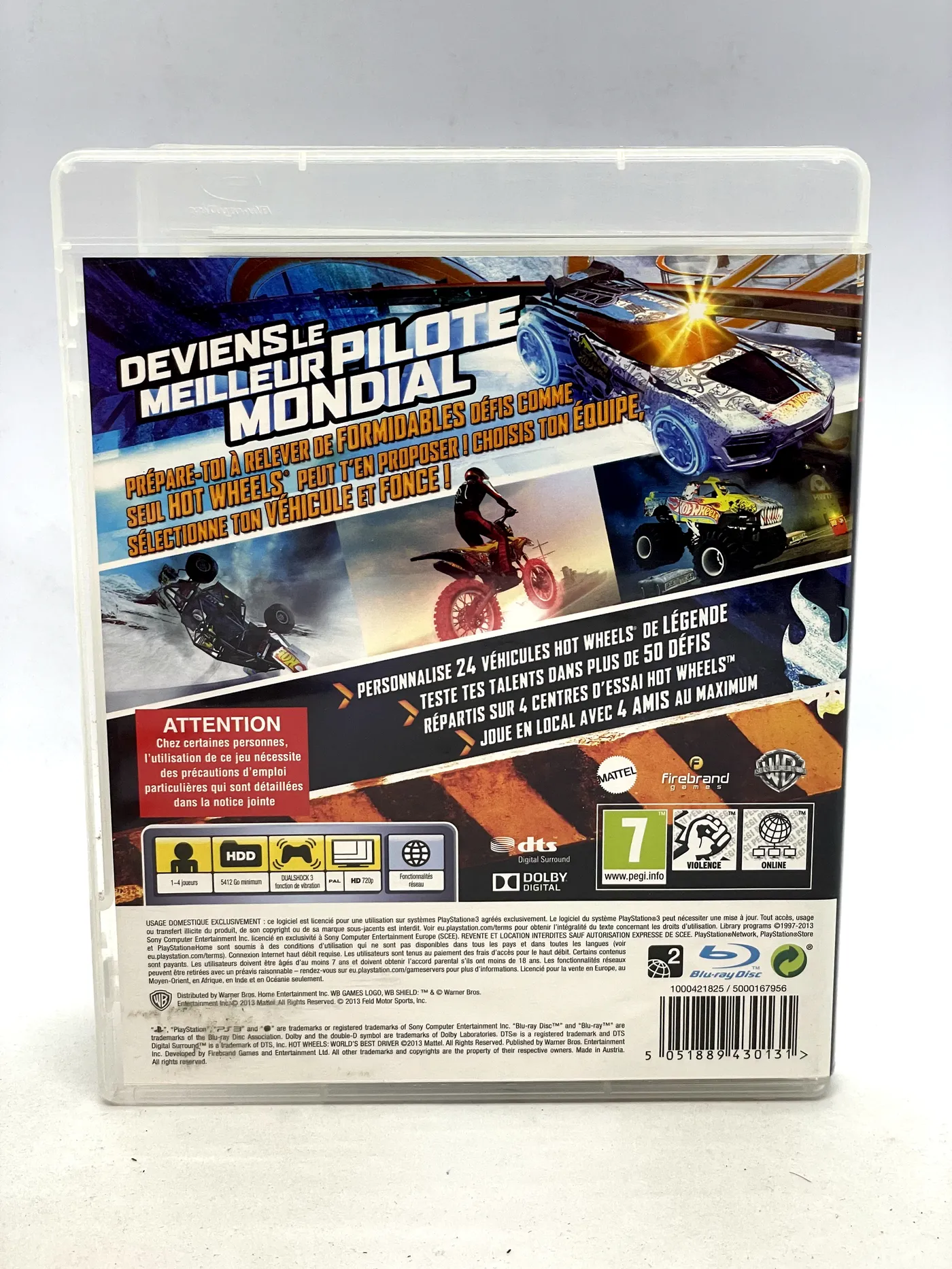 Hot Wheels World's Best Driver PS3