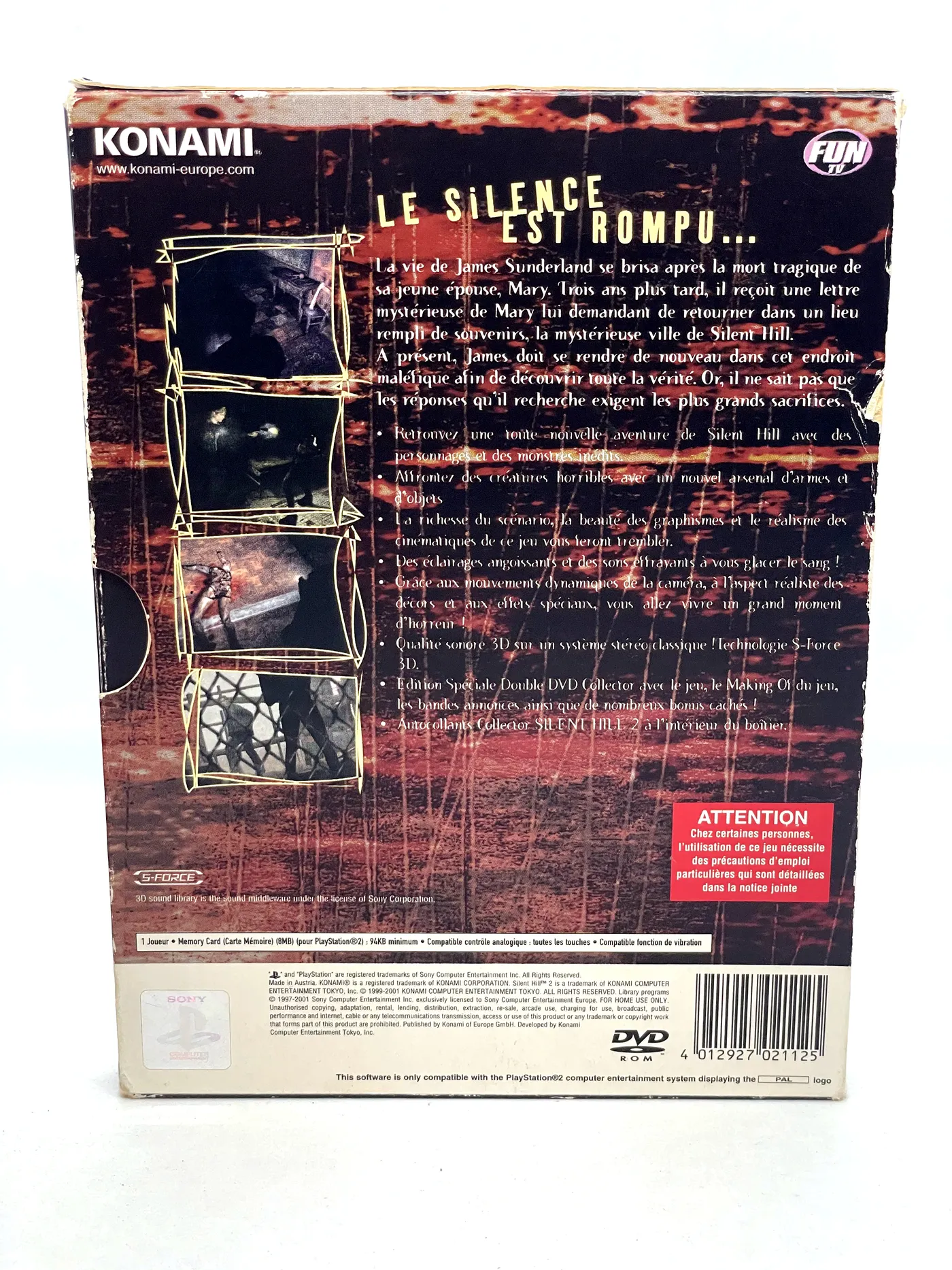 Silent Hill 2 Special Edition PS2
