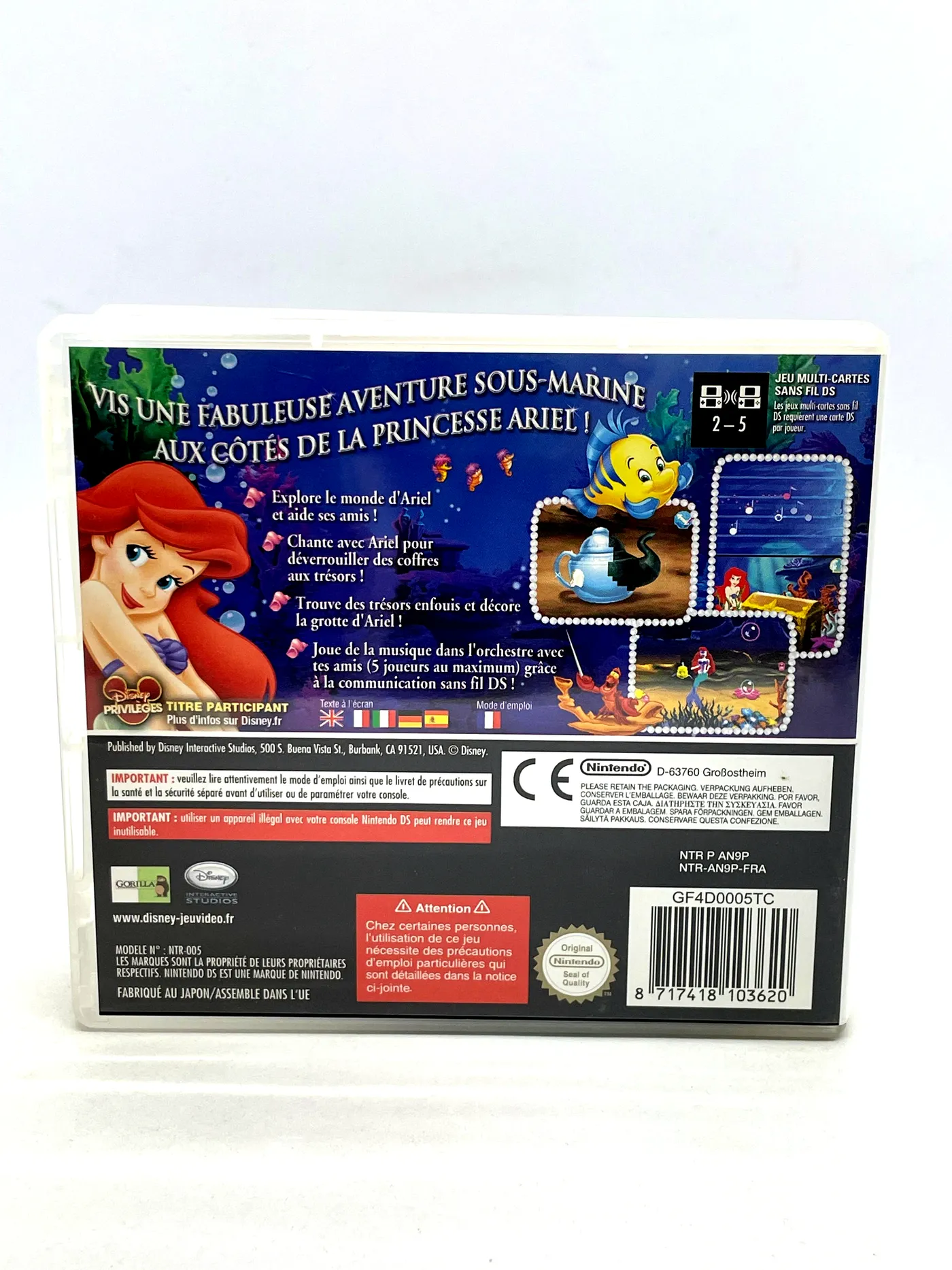 The Little Mermaid Nintendo DS