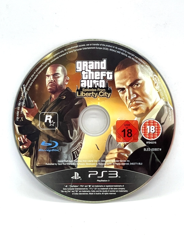 GTA IV + Episodes From Liberty City - Édition Intégrale - PS3 - FR - TBE