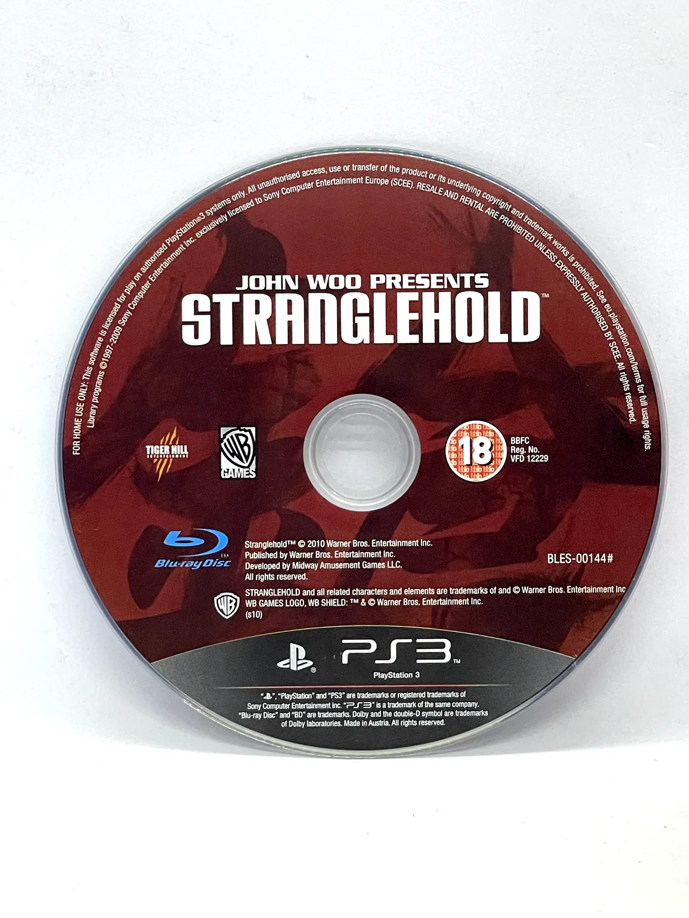 Stranglehold PS3 (game only)
