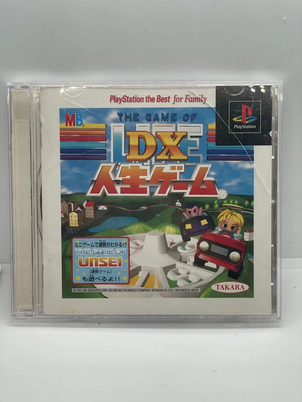 Jeu The Game Of Life DX – Sega Saturn Import Japon, Version T-10302G, état Correct