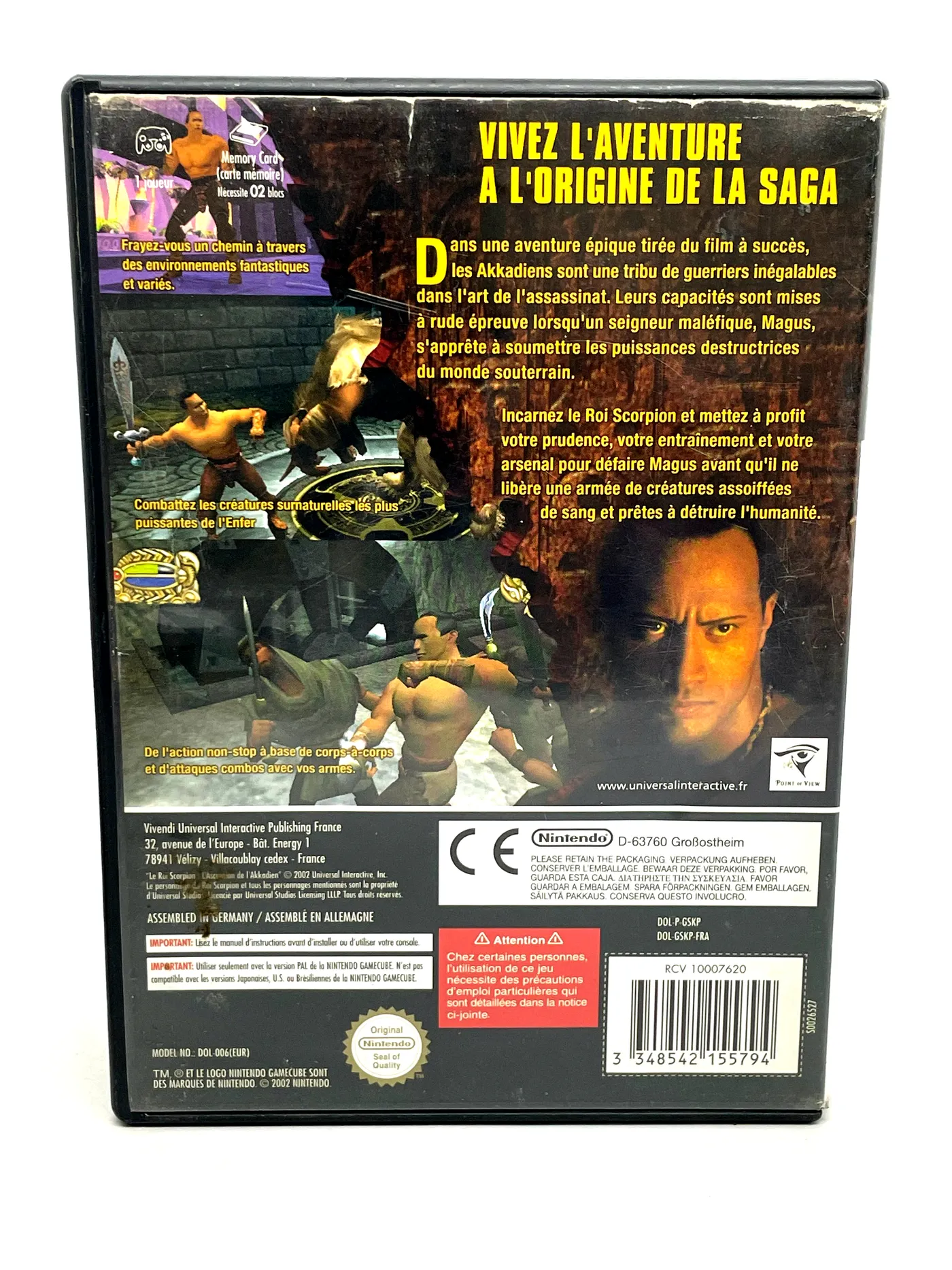 DVD Le roi scorpion 2 - guerrier de légende - DVD DVD Le roi scorpion 2 - guerrier de légende - DVD